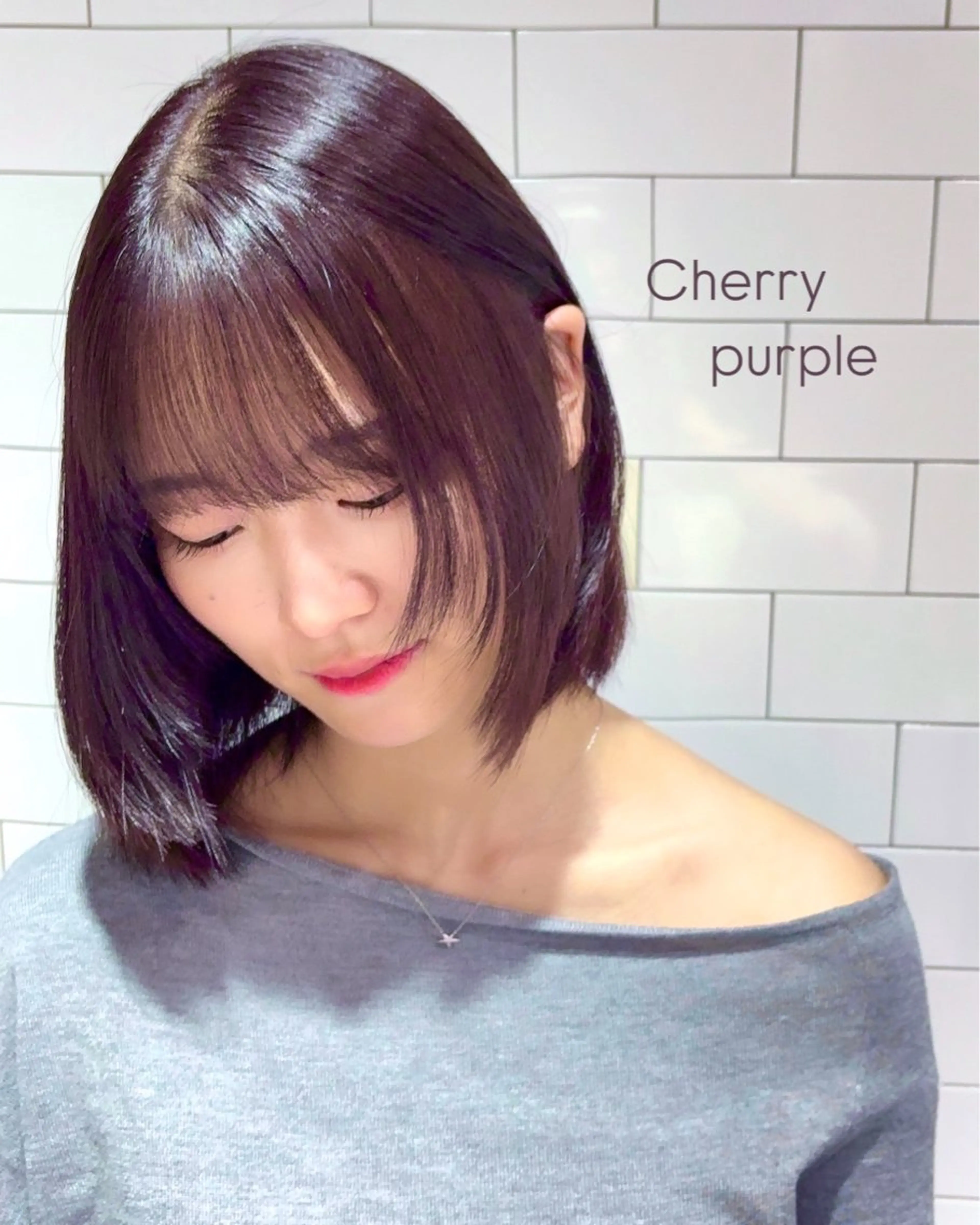 カラー 松本 美海のヘアスタイル