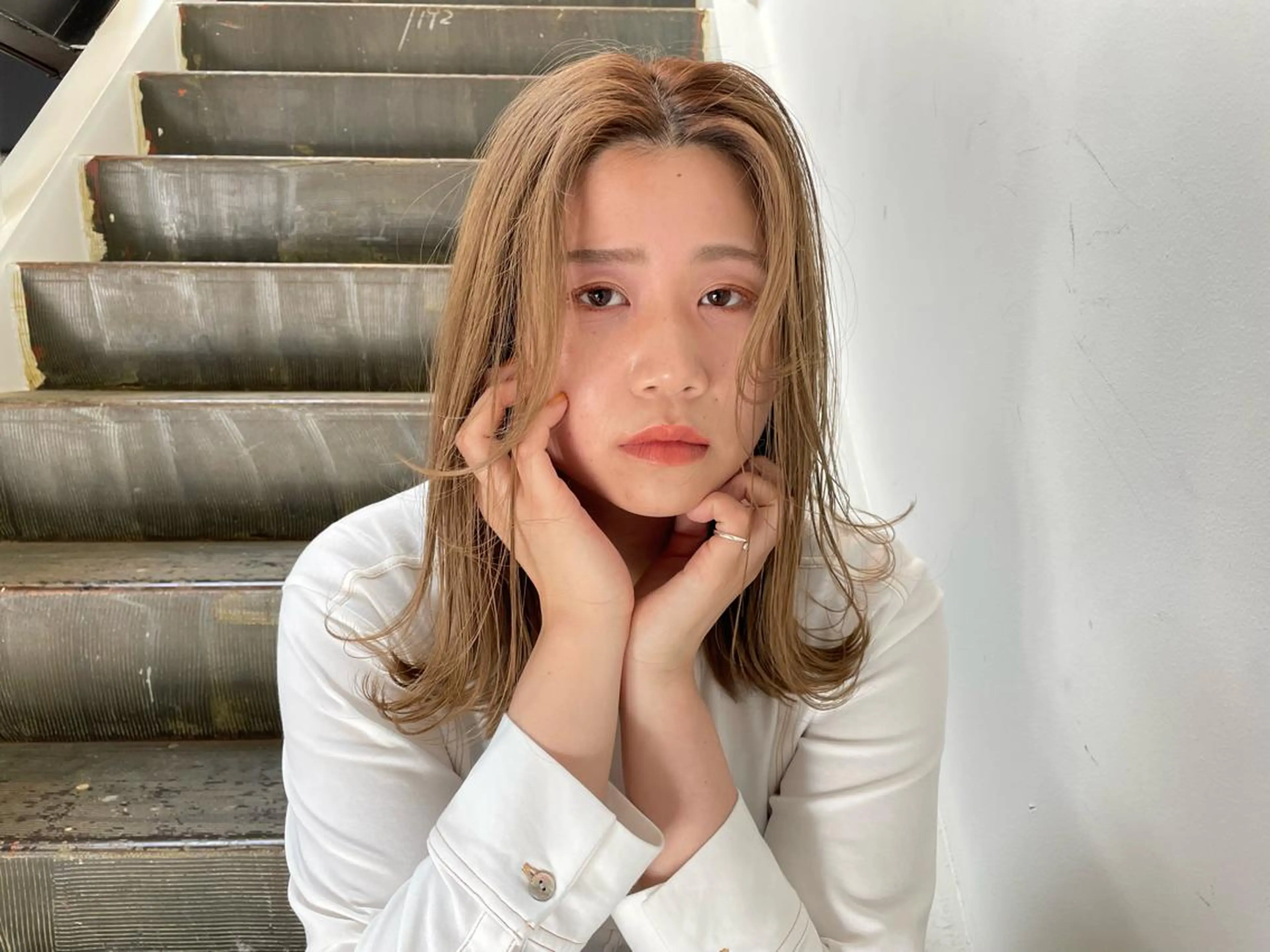 【💜人気No.1クーポン💜】カット×ダブルカラー×艶ケアトリートメントの写真