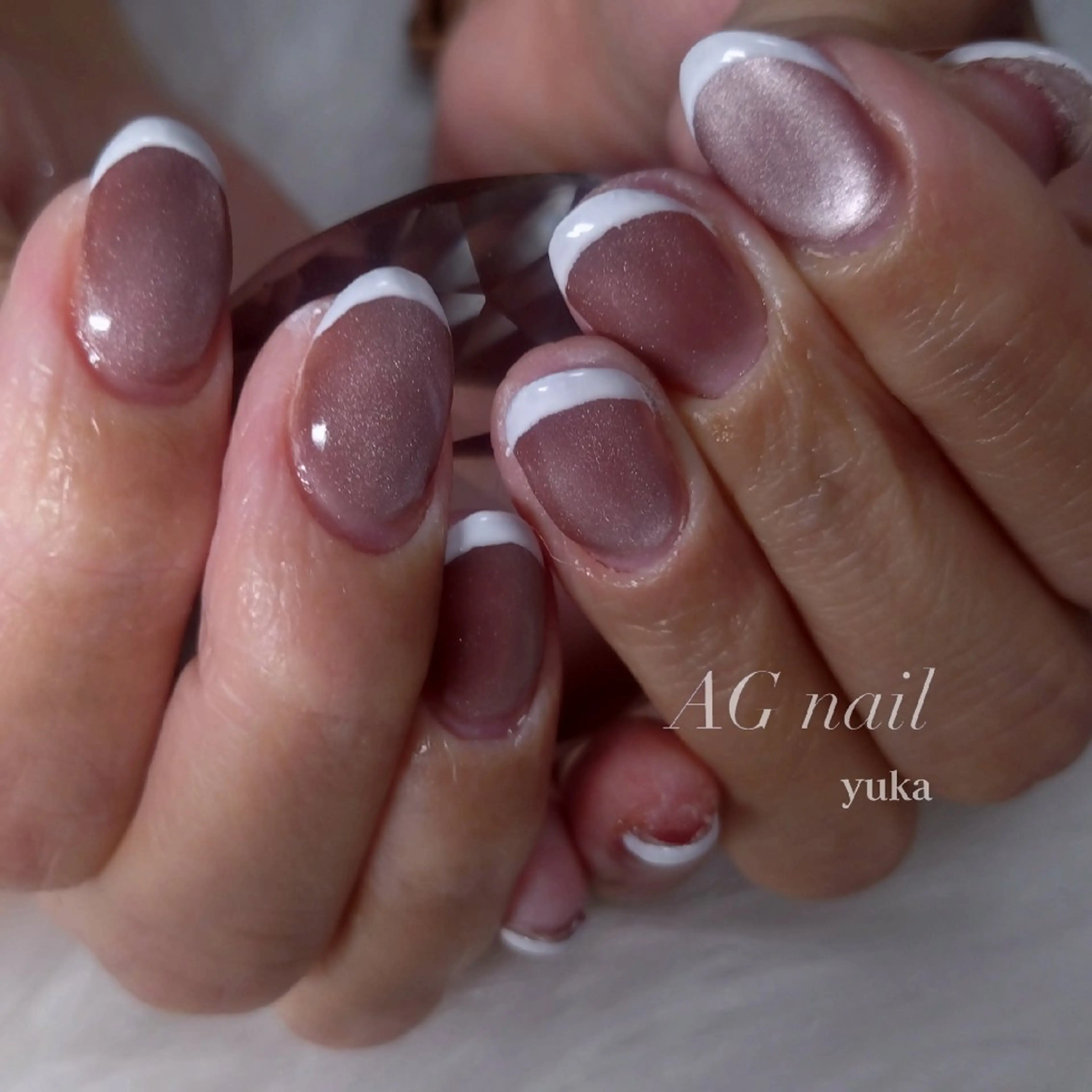 ネイル ハンドネイル AG nail 〚　yuka　〛のネイルデザイン