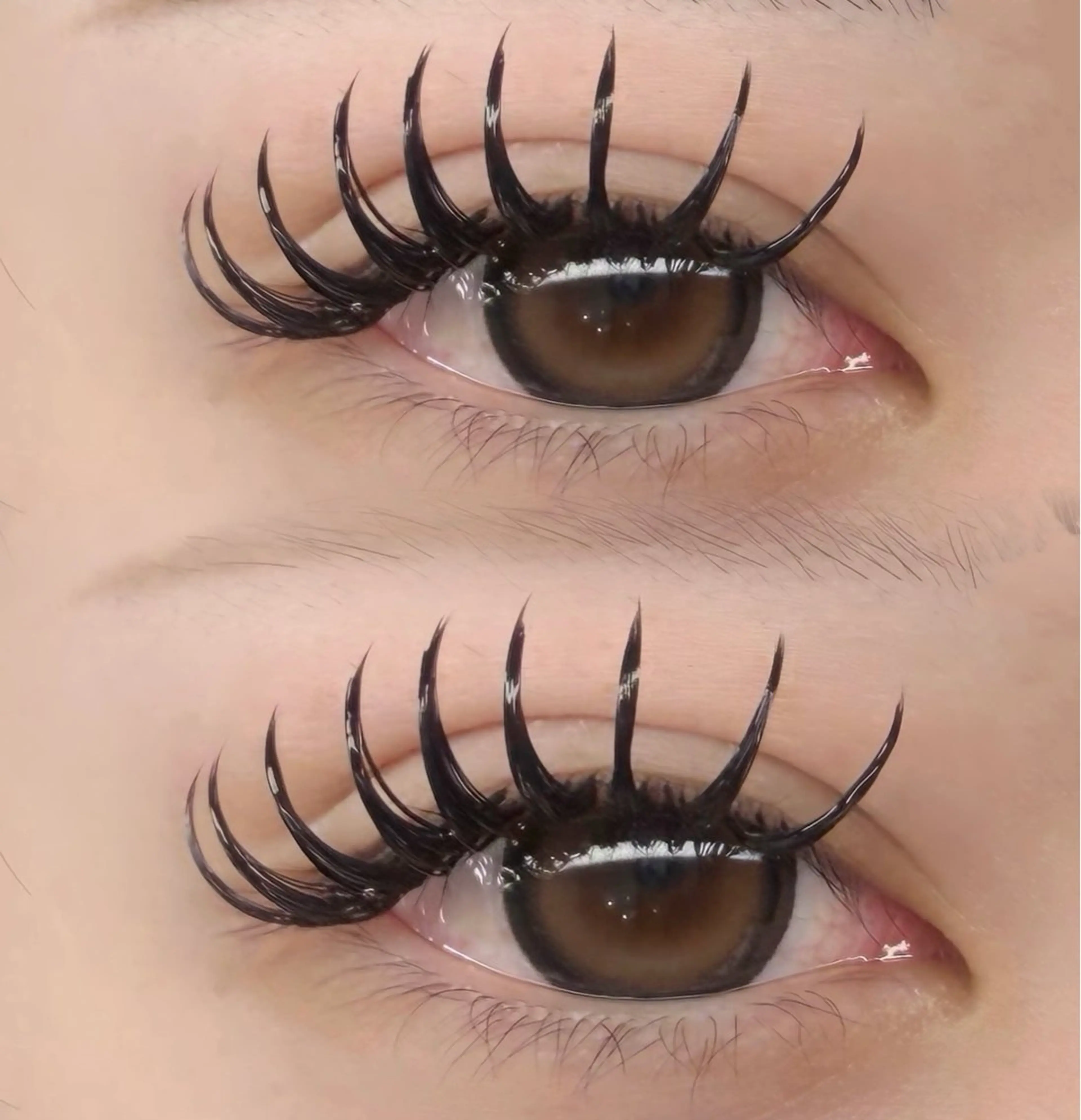 マツエク・マツパ Dカール マツエク Ray所属・saki ❥のマツエク・マツパデザイン