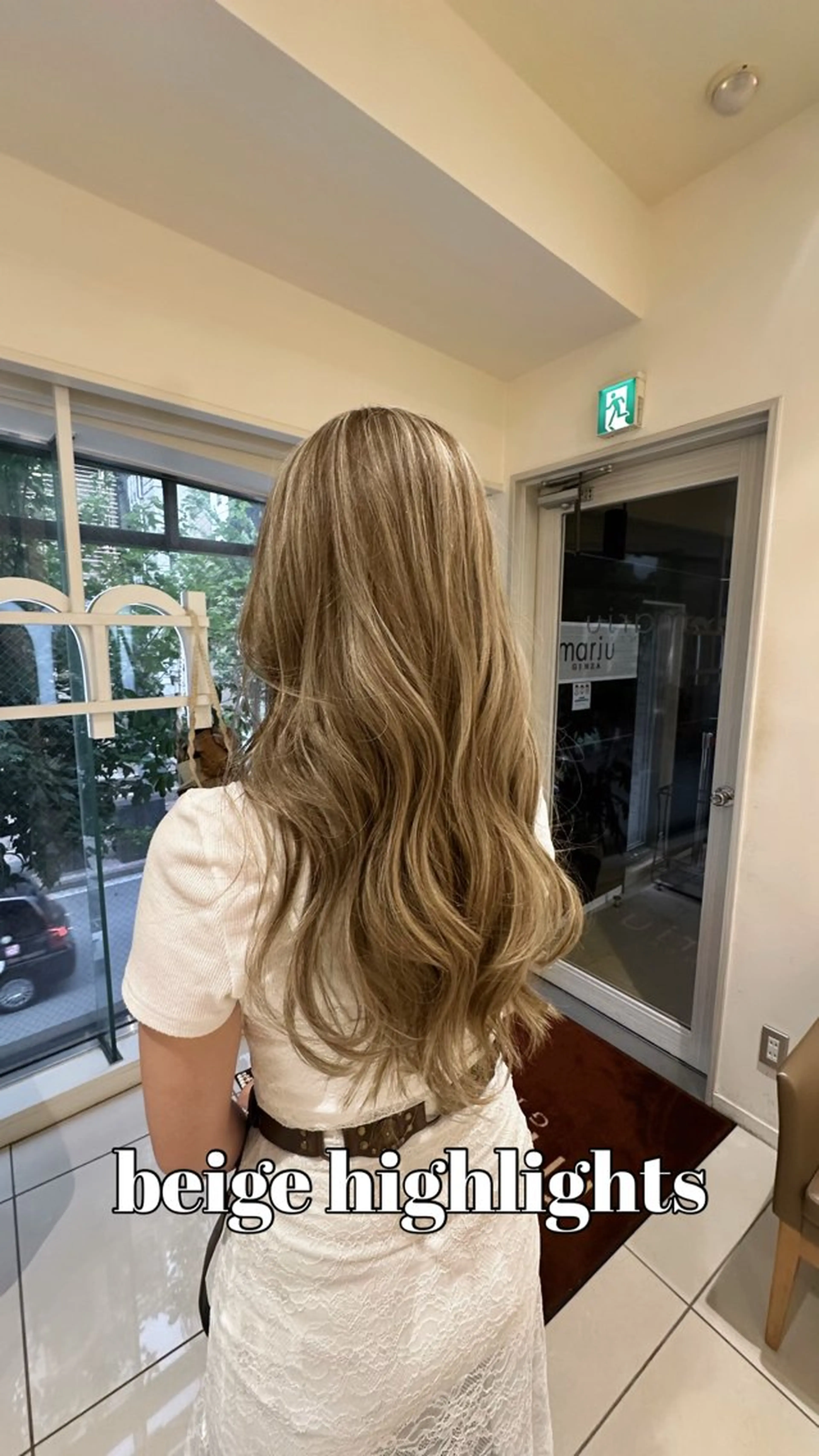 ロング カラー ヘアカラー 🤍ハイライト/ レイヤー/銀座🤍のヘアスタイル