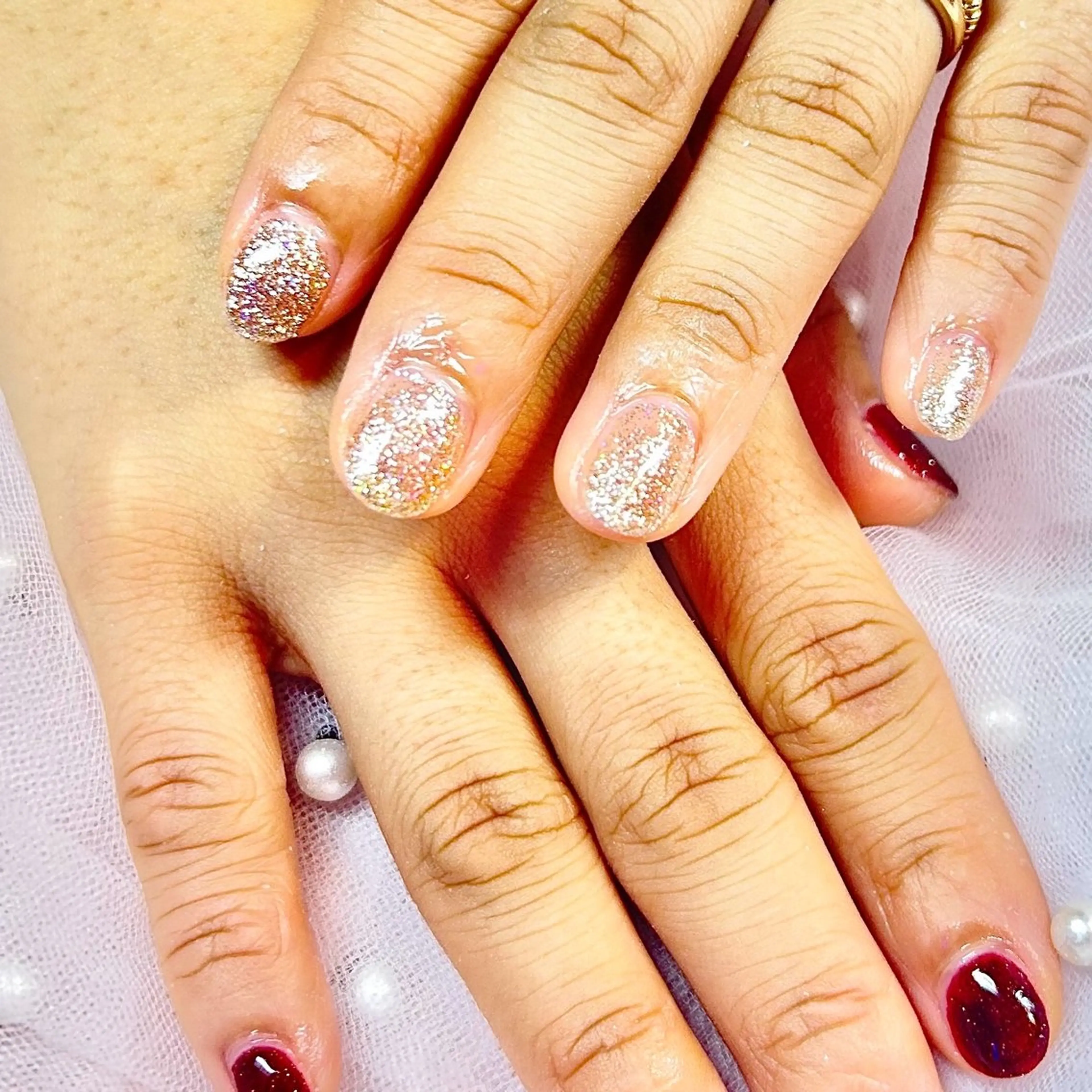ネイル Alissa Nail所属・長さだし/新栄町駅 Alissaのネイルデザイン