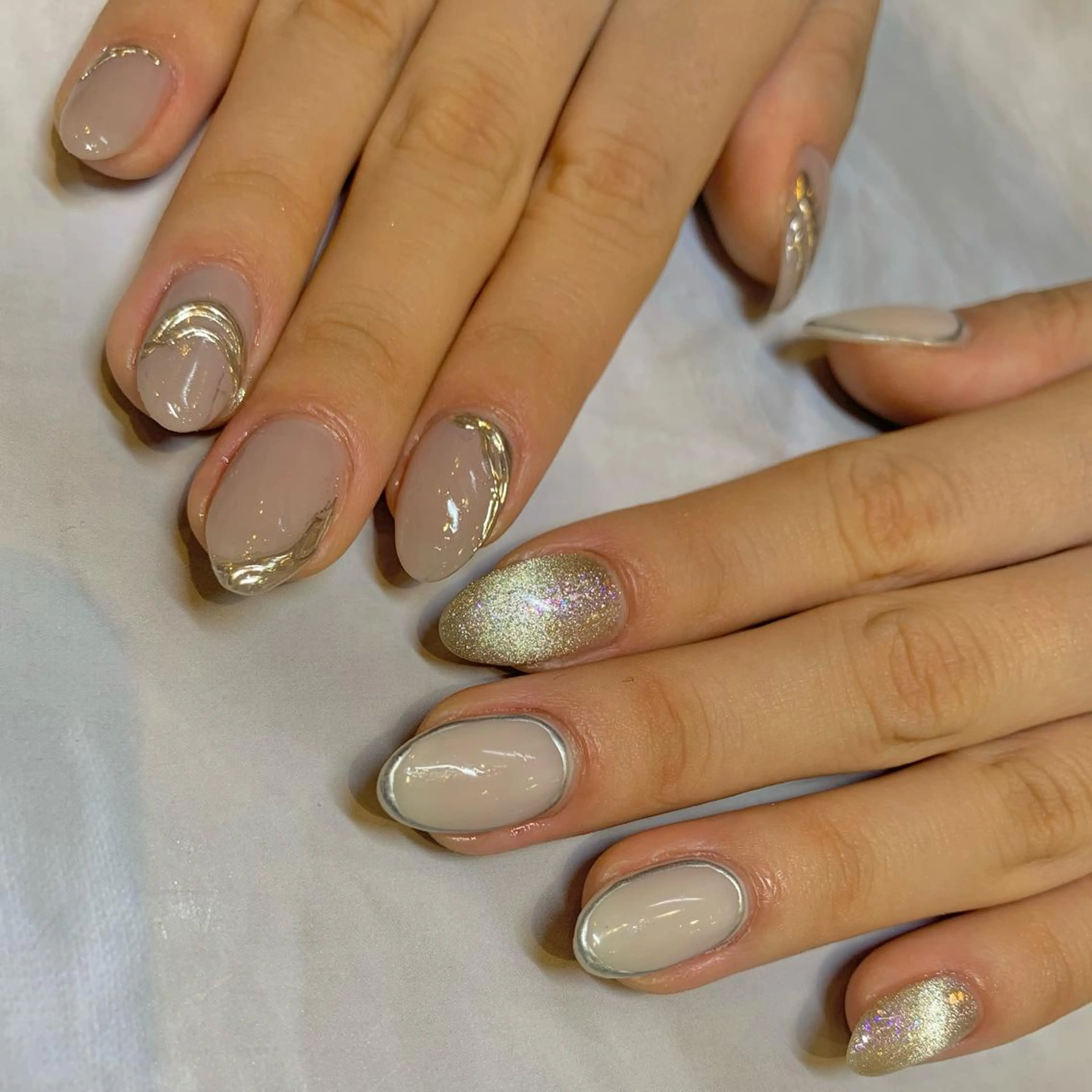 ネイル アートネイル Sakura ☺︎のネイルデザイン