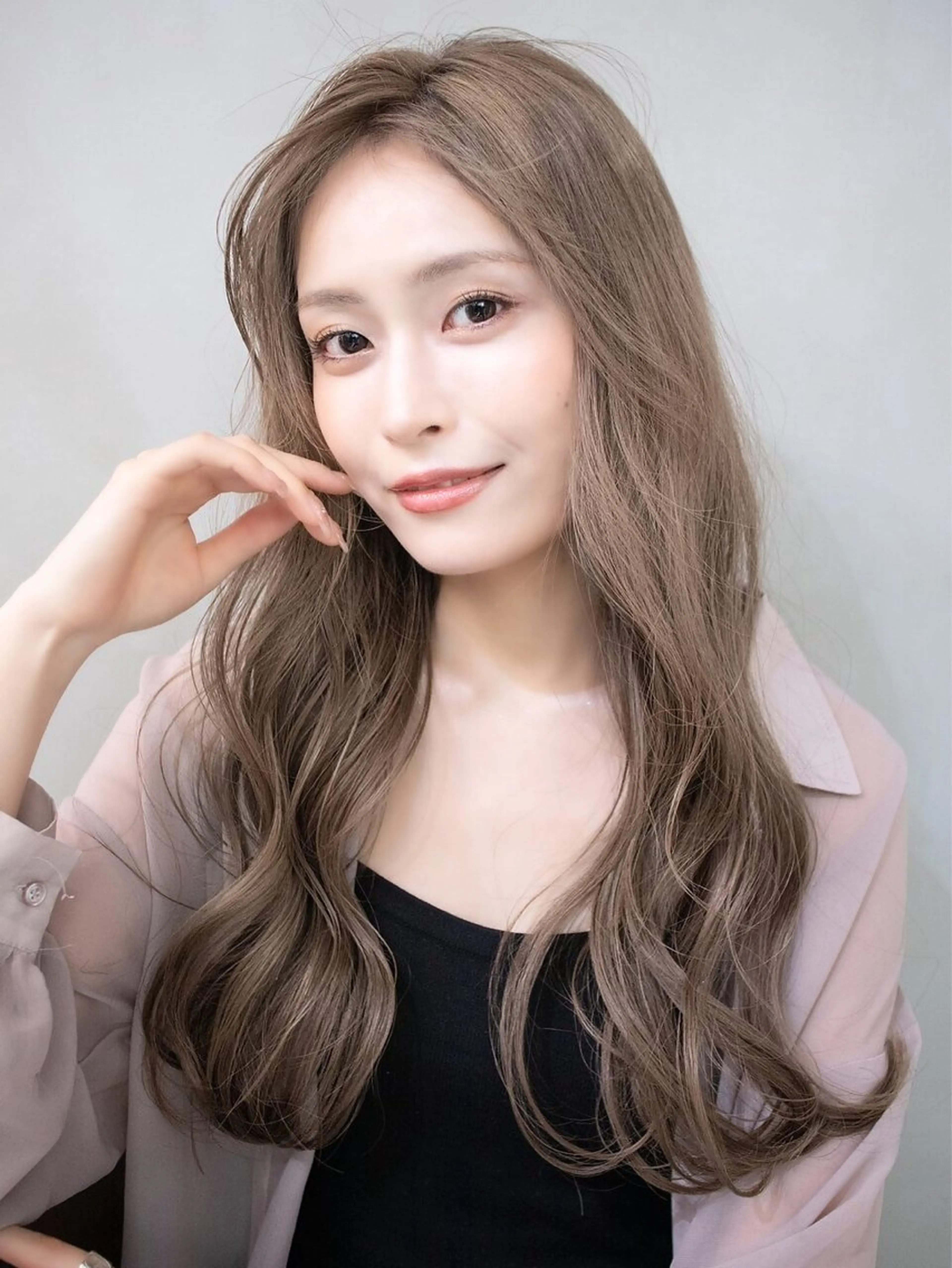 ロング カラー パーマ ヘアアレンジ カット ヘアカラー トリートメント ヘアセット ✨🧸チバ ダイスケ🧸✨のヘアスタイル