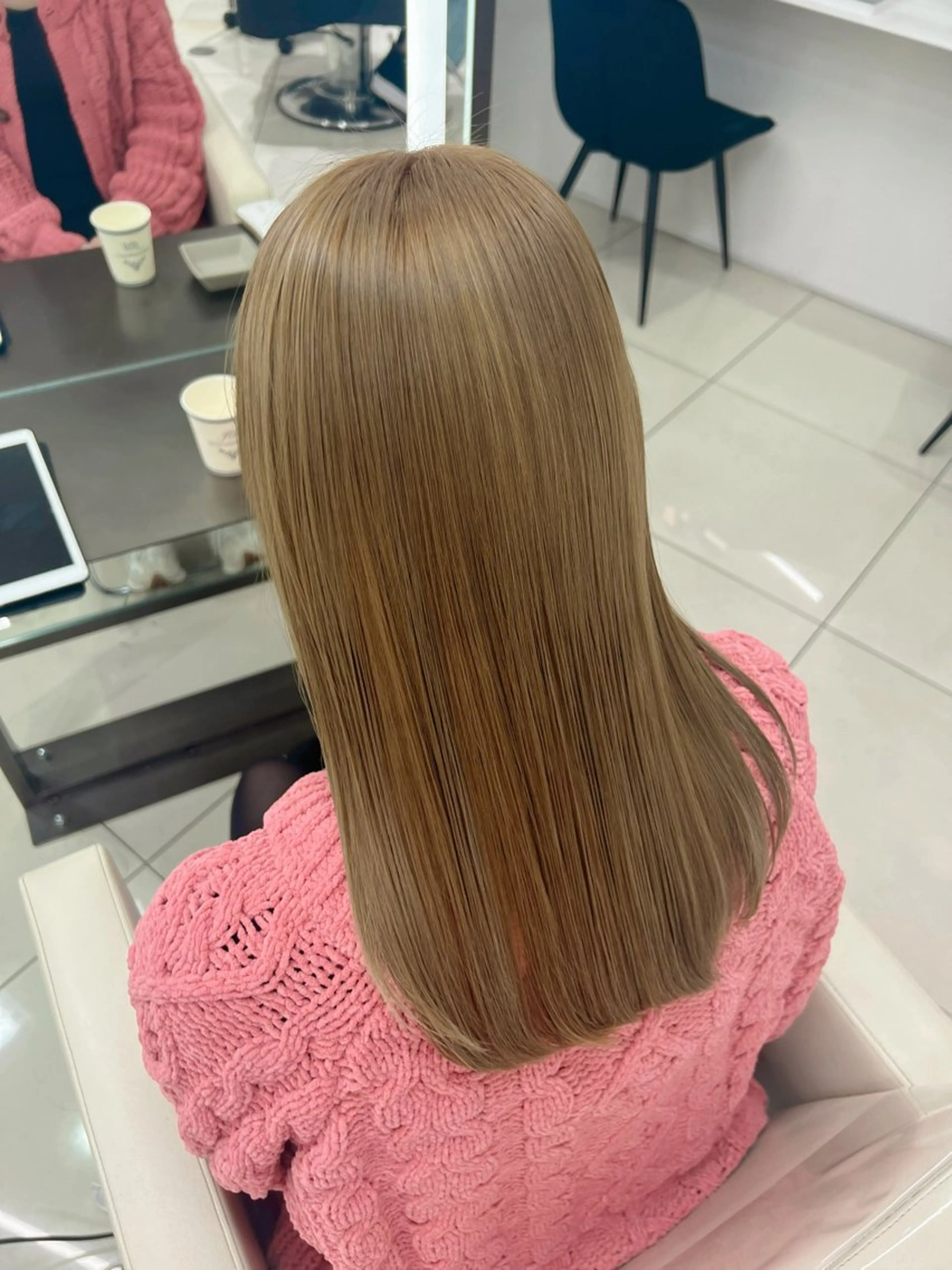 セミロング ボブ/レイヤー/ HARUKAのヘアスタイル