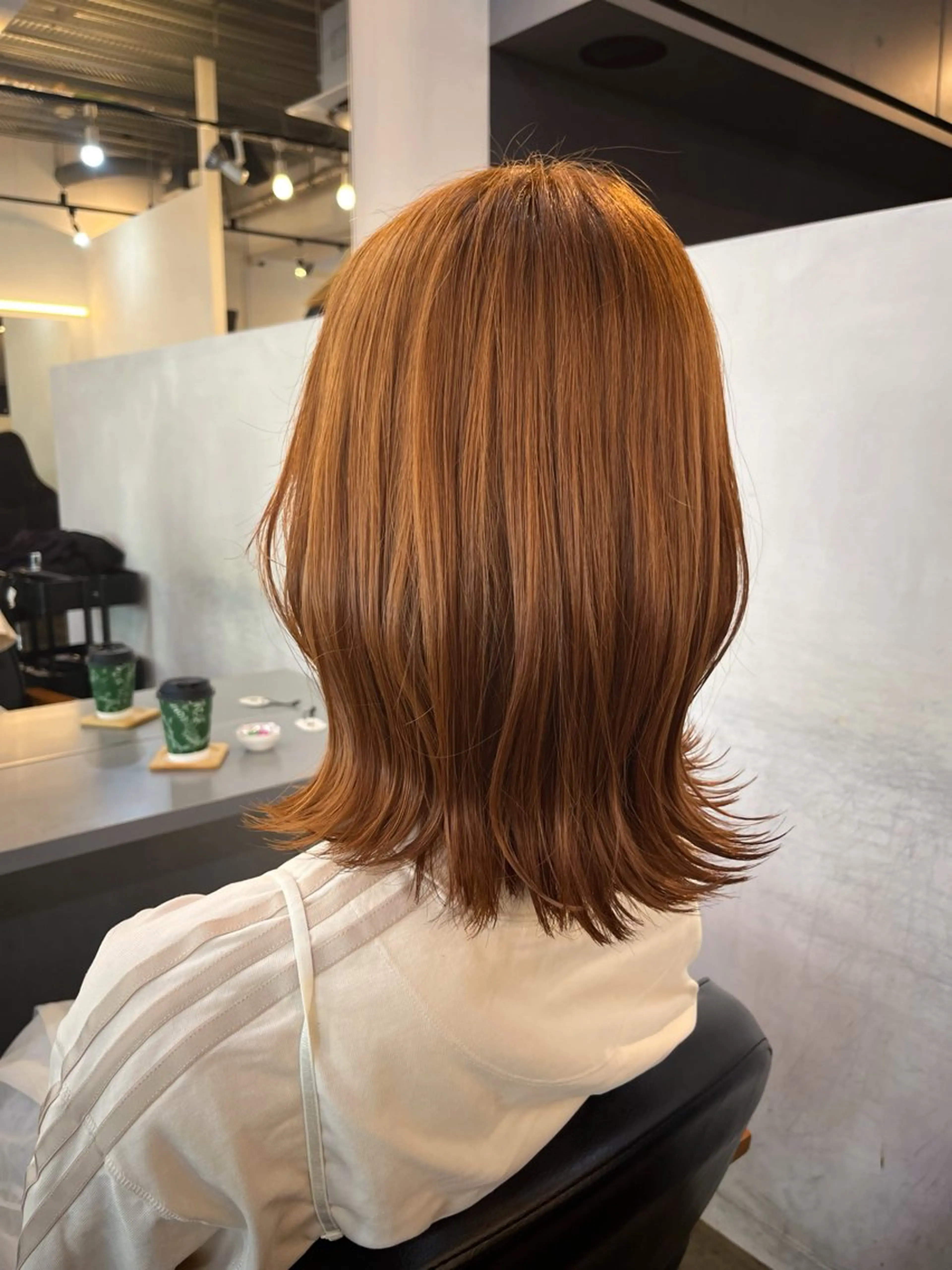 ミディアム カラー ヘアカラー 🌛ダブルカラー 🌜SAYAKAのヘアスタイル