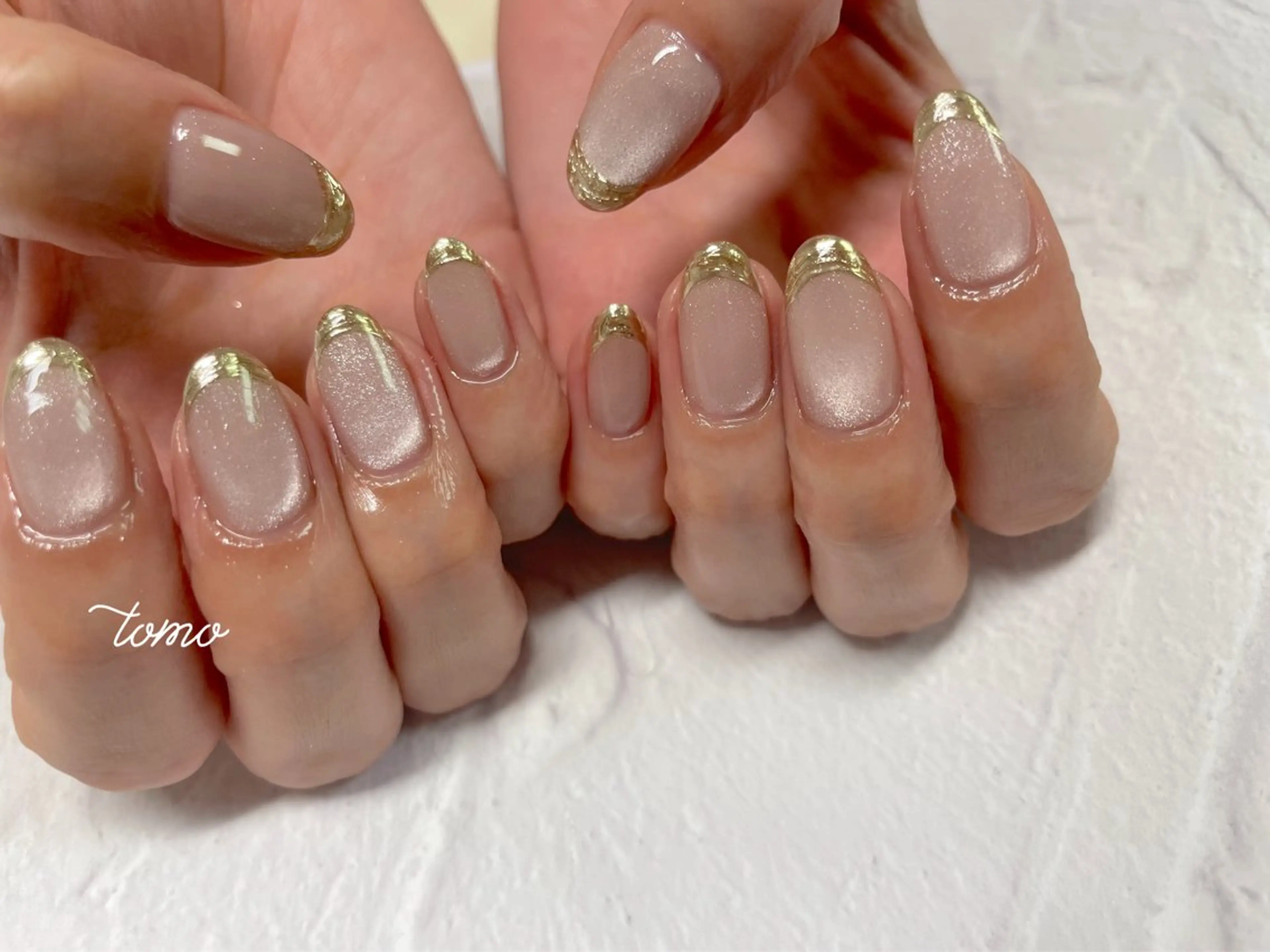 ネイル マグネットネイル ミラーネイル ハンドネイル nailist TOMOのネイルデザイン