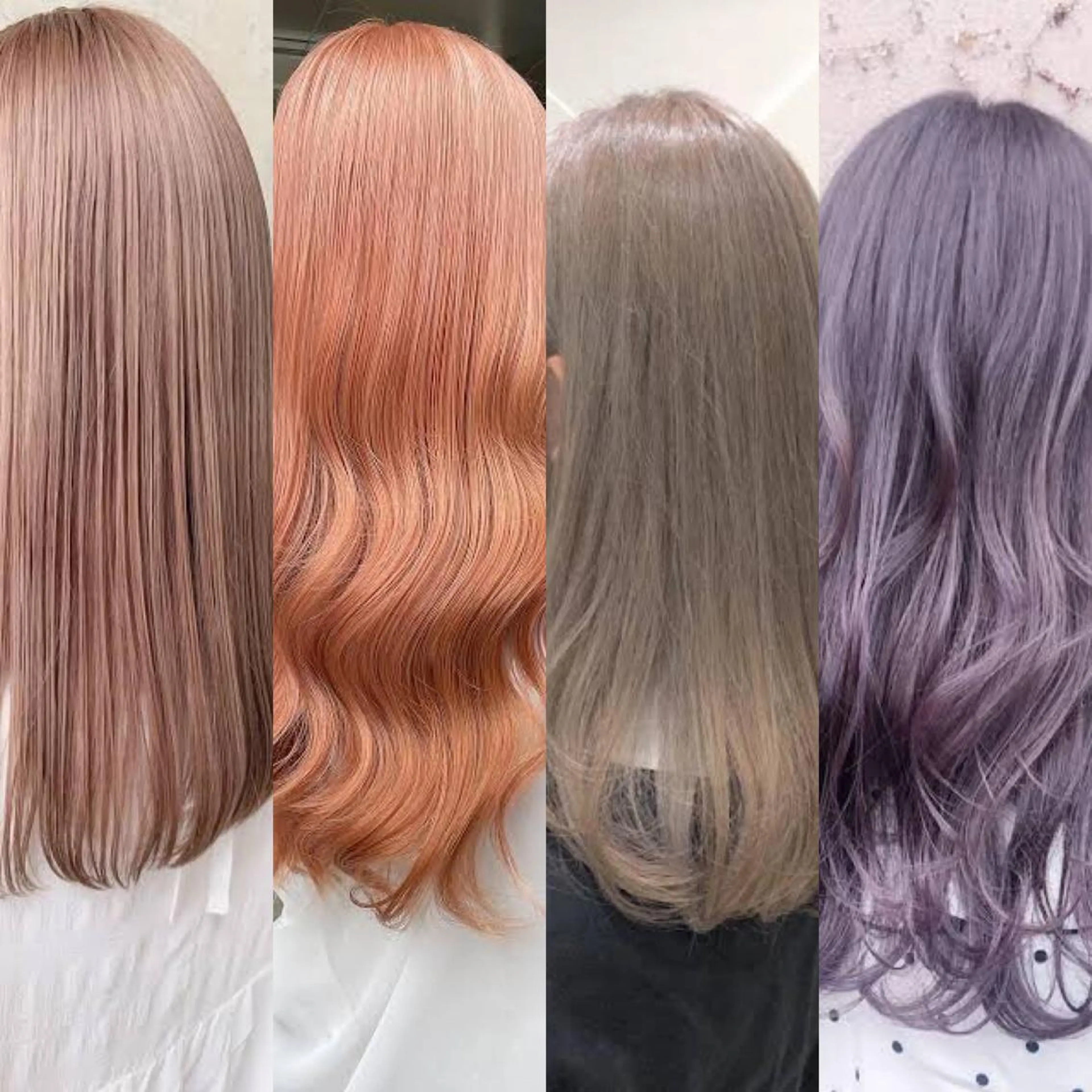 ミディアム カラー ボブ×縮毛矯正× 髪質改善/三ツ木一生のヘアスタイル