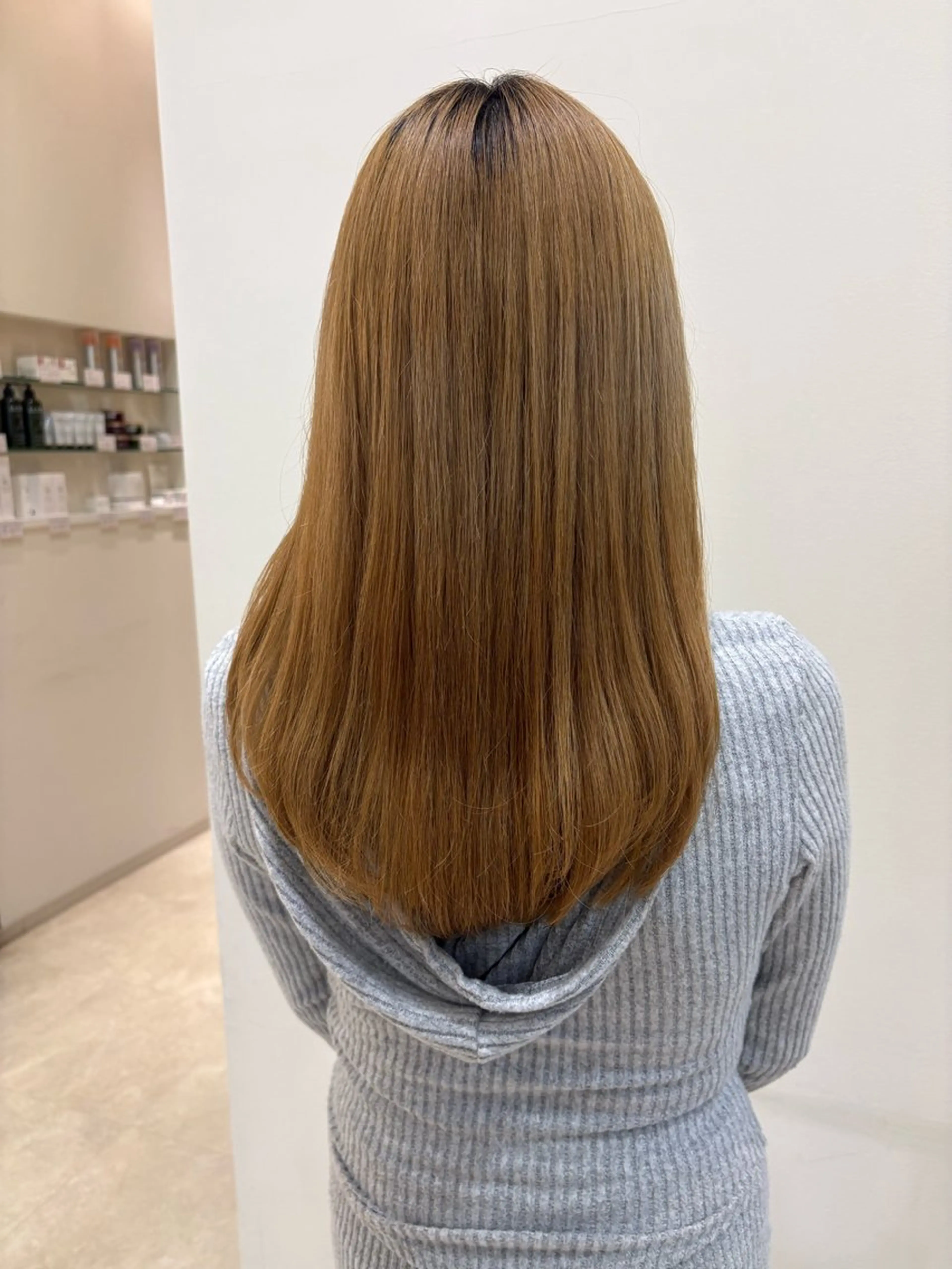 ロング レナークルグラン 大浪　莉歩のヘアスタイル