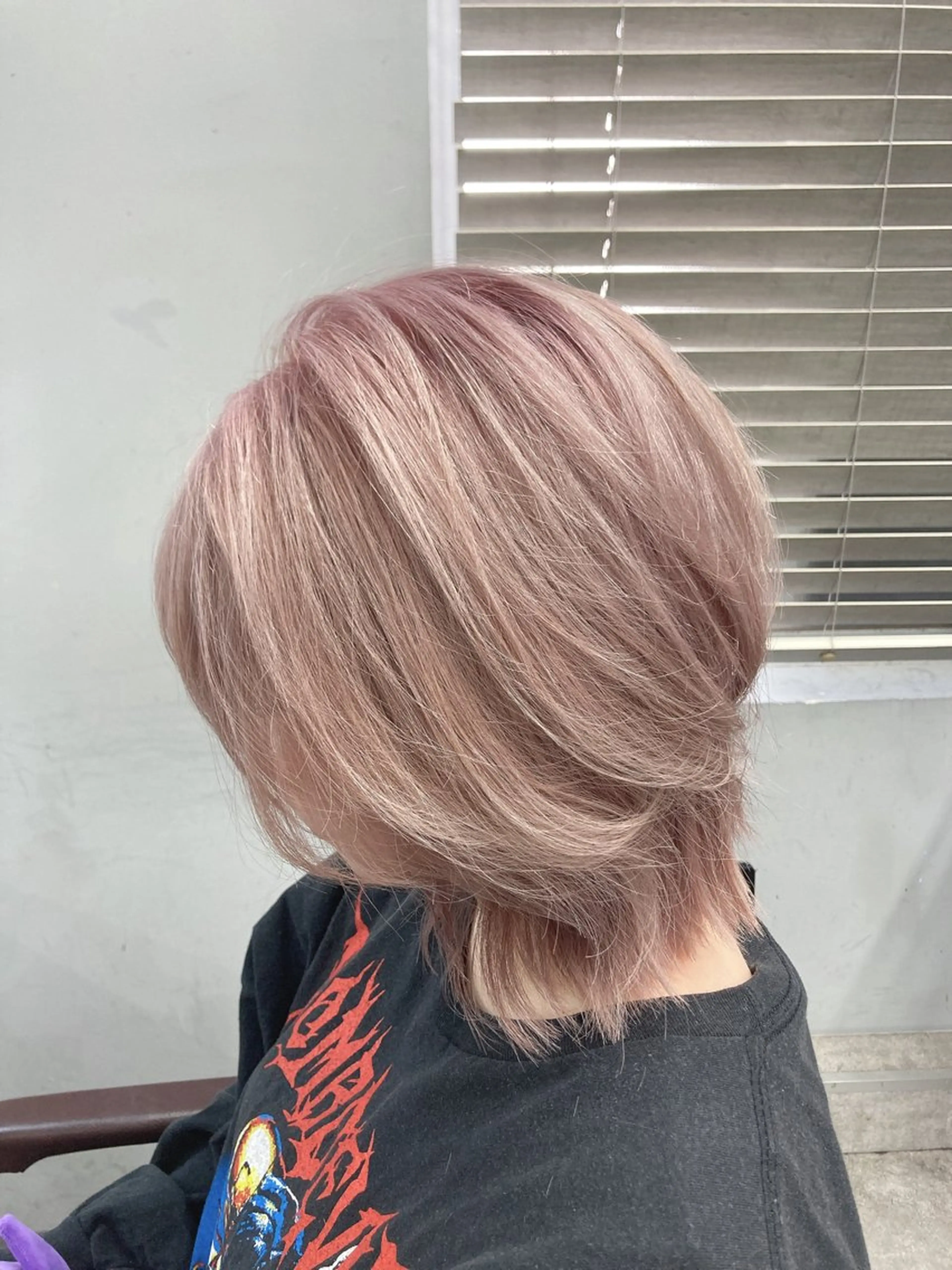 ショート カラー メンズ 🏆ハッシュカット× 髪質改善🏆カイトのヘアスタイル