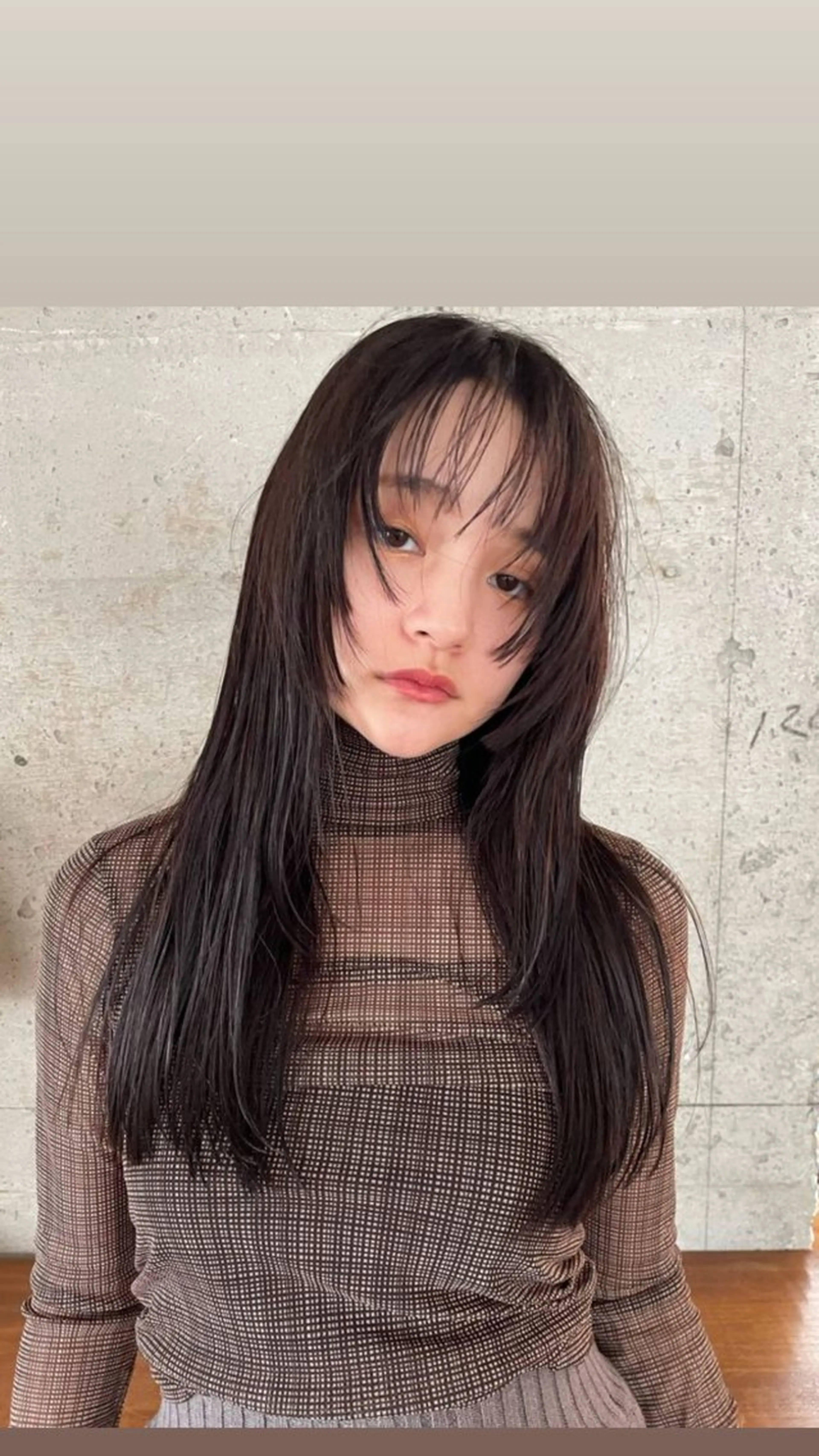 ロング ルカ/ ニュアンスヘアのヘアスタイル