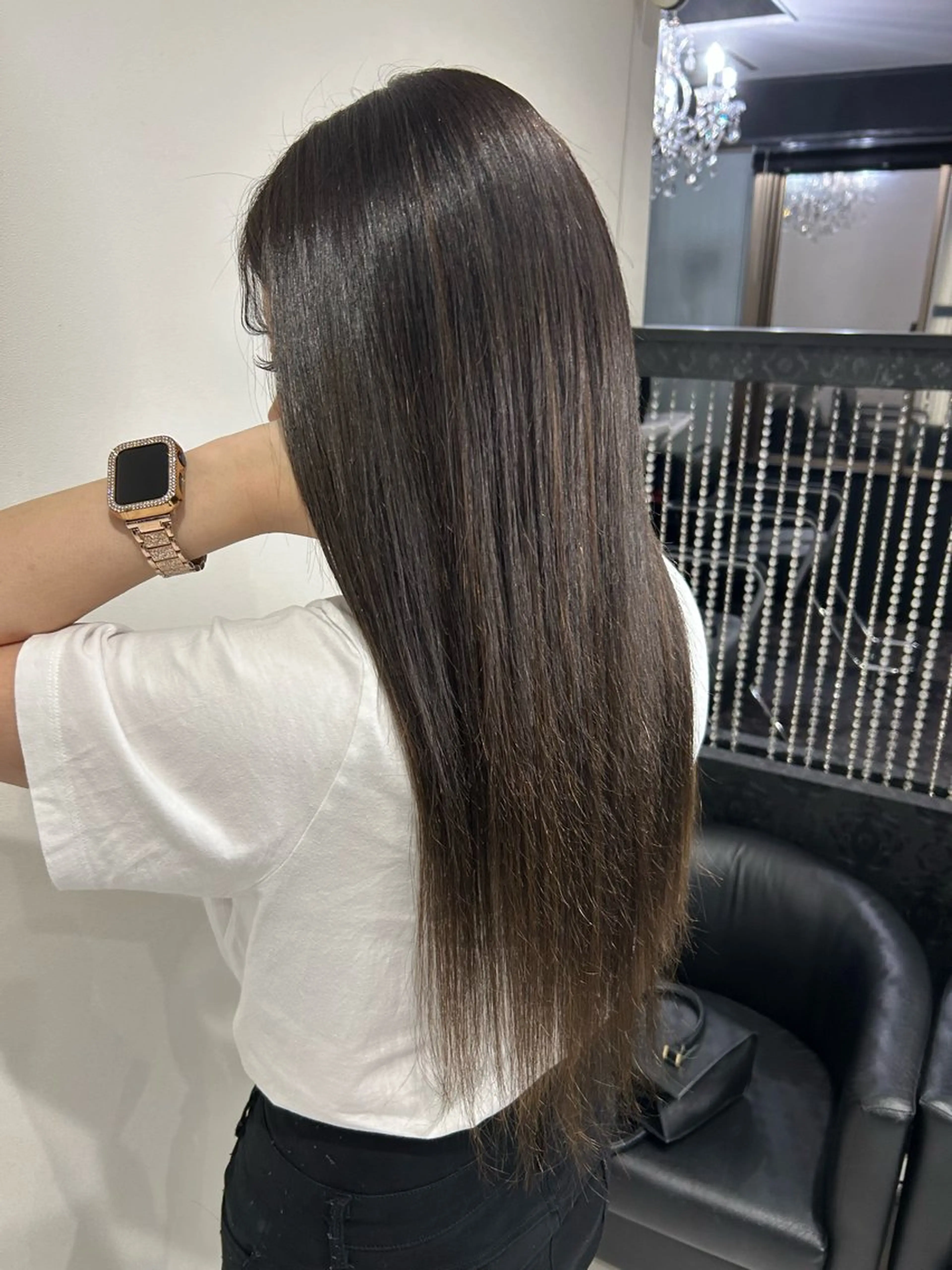 ロング ヘアカラー トリートメント エクステ HIYORI🌺 /ジェルムのヘアスタイル