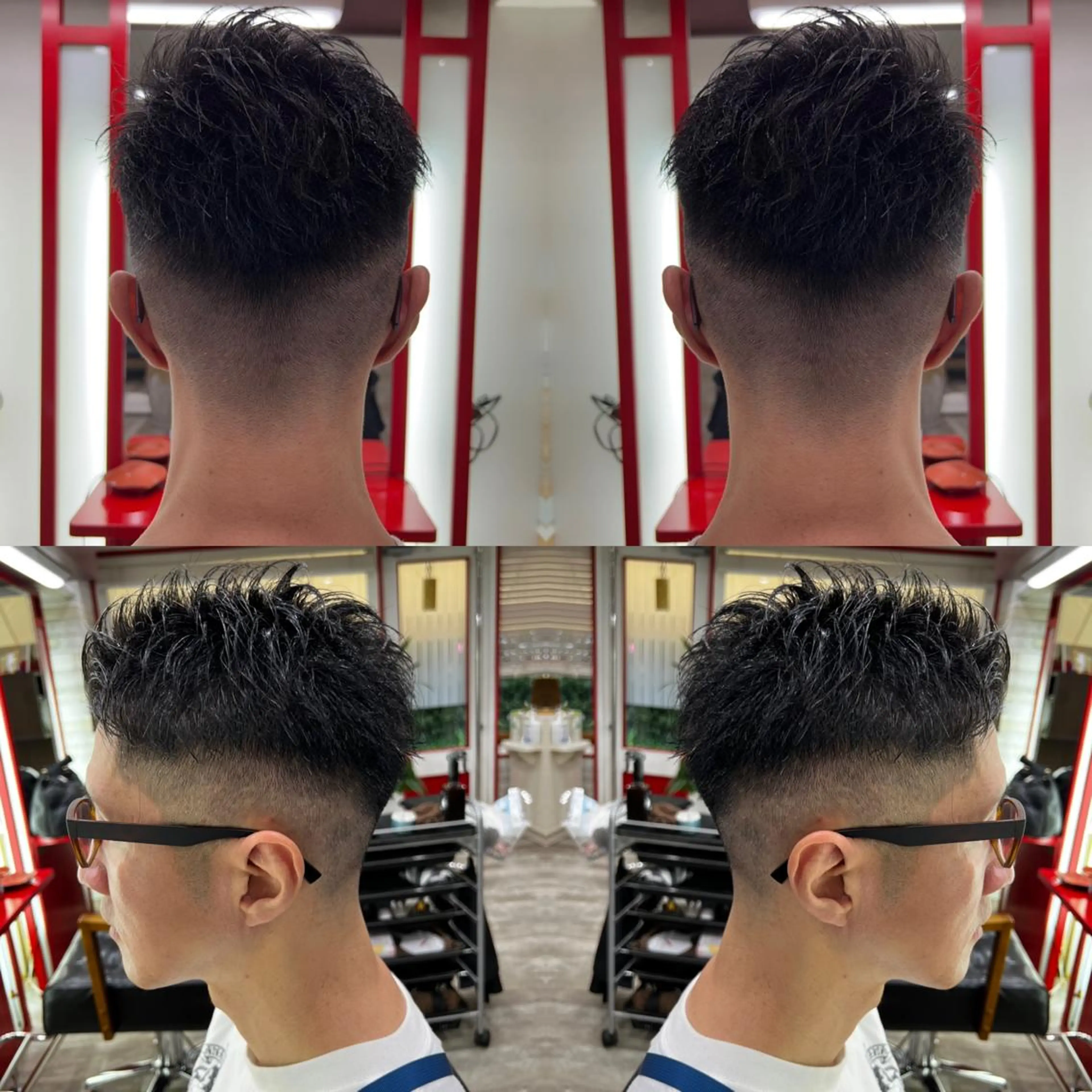 ショート メンズ カット "PEPPU "所属・🌈推し色派手髪 ハイトーンShinのヘアスタイル