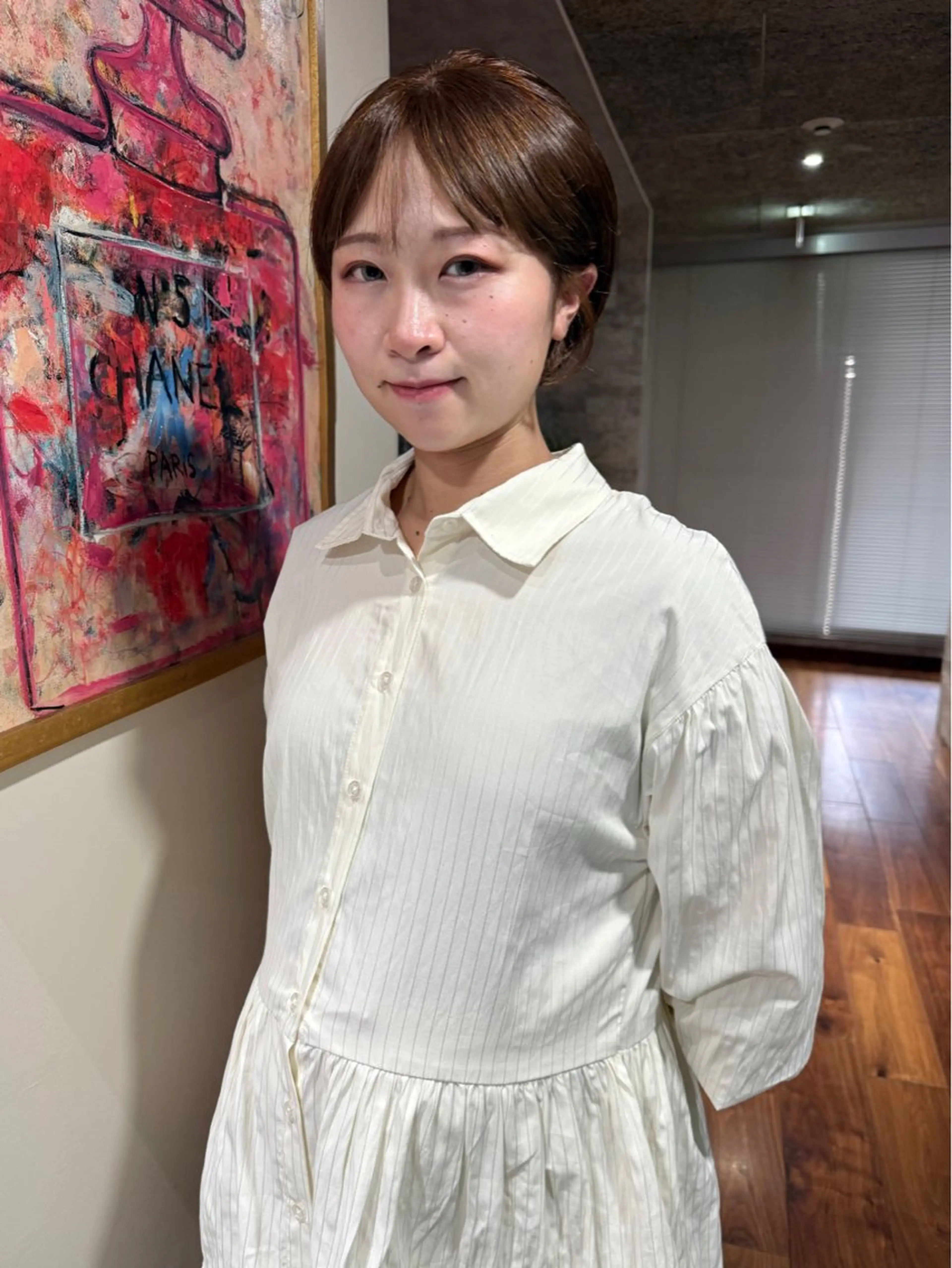 ショート カラー カット ヘアカラー トリートメント mai / linoah˚✧のヘアスタイル