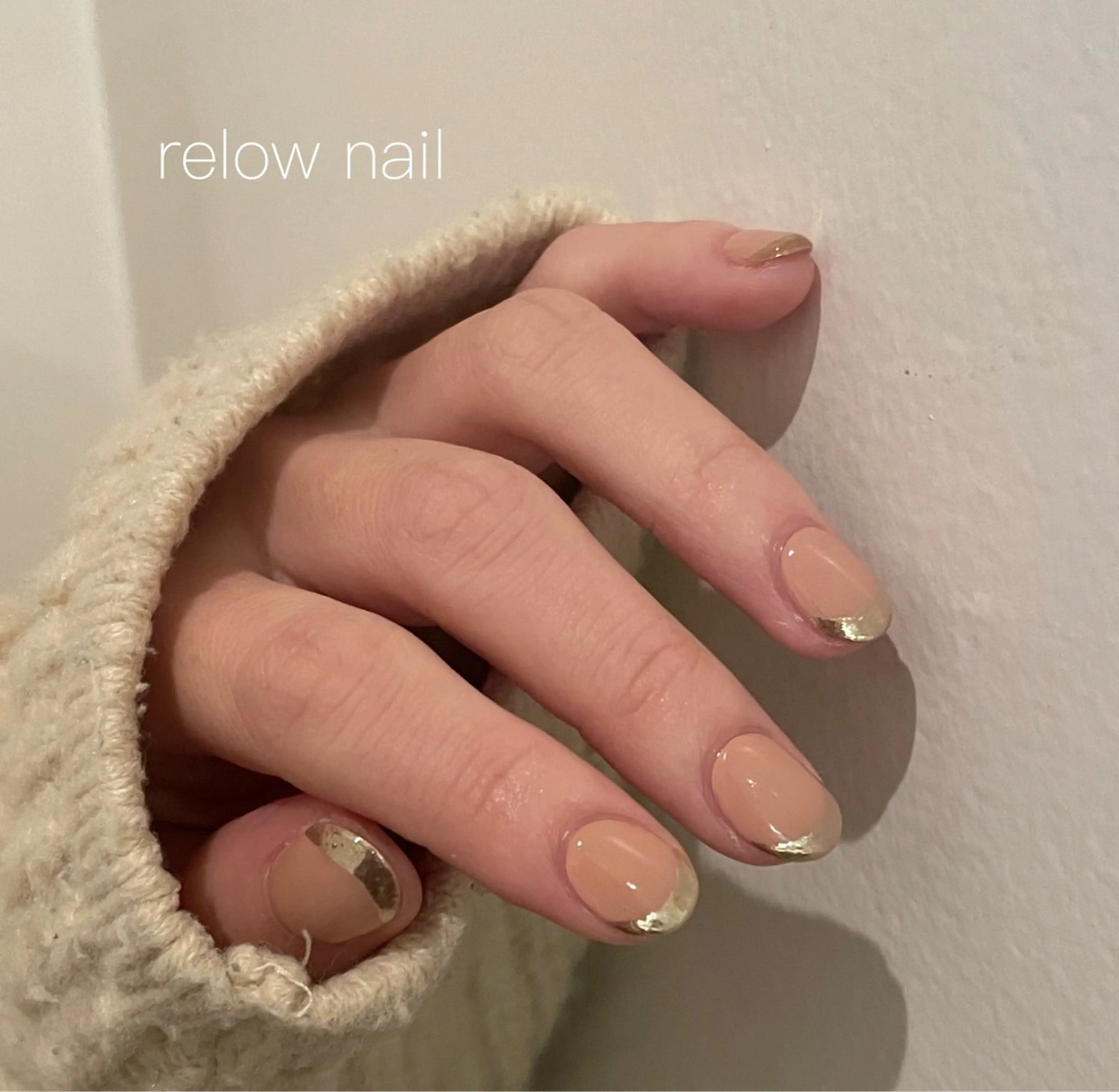 ネイル フレンチネイル ミラーネイル ピンク ピンクベージュ 🌷 YURI🌷のネイルデザイン