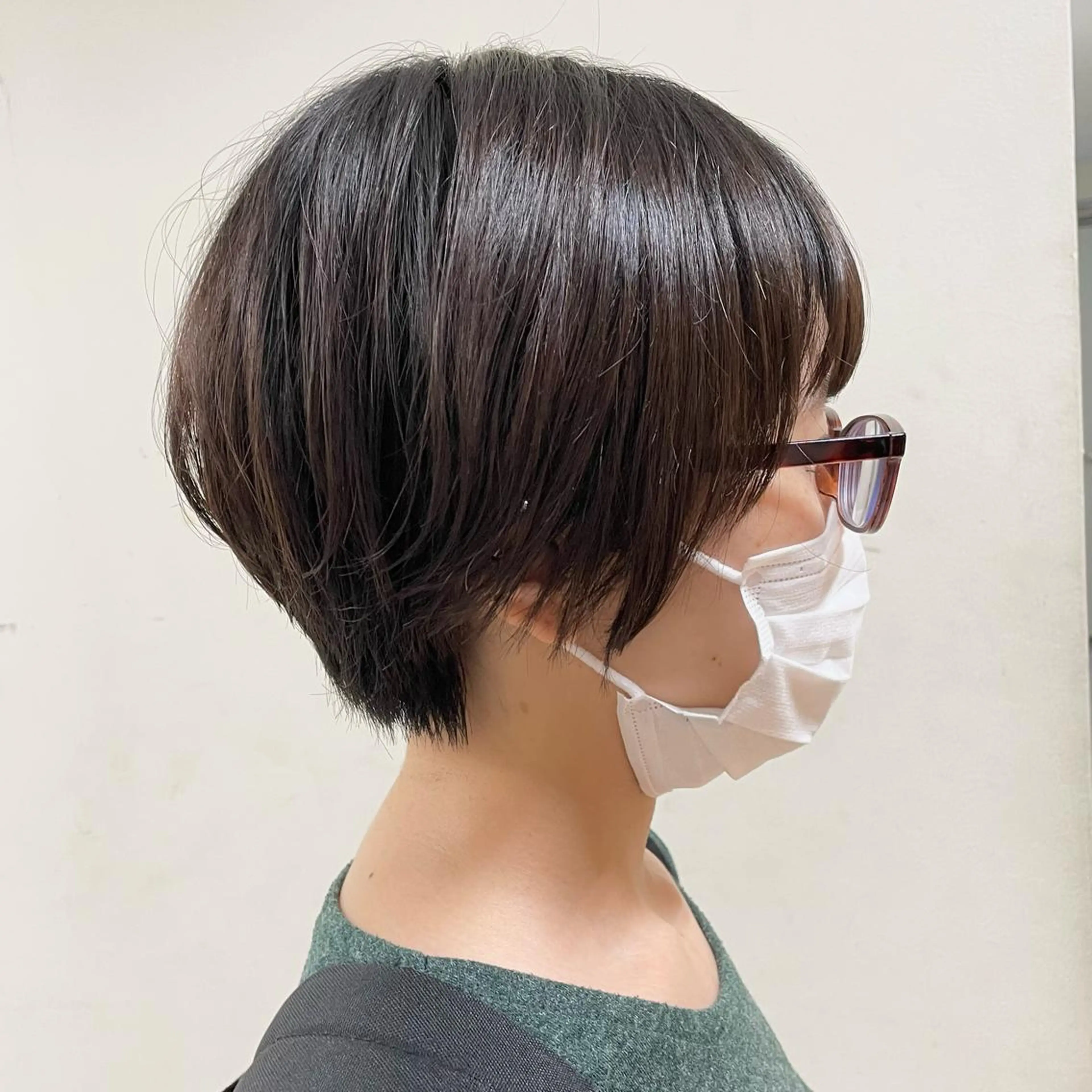 ショート カラー ヘアアレンジ カット ヘアカラー トリートメント maoブリーチ無し 似合わせカラーのヘアスタイル