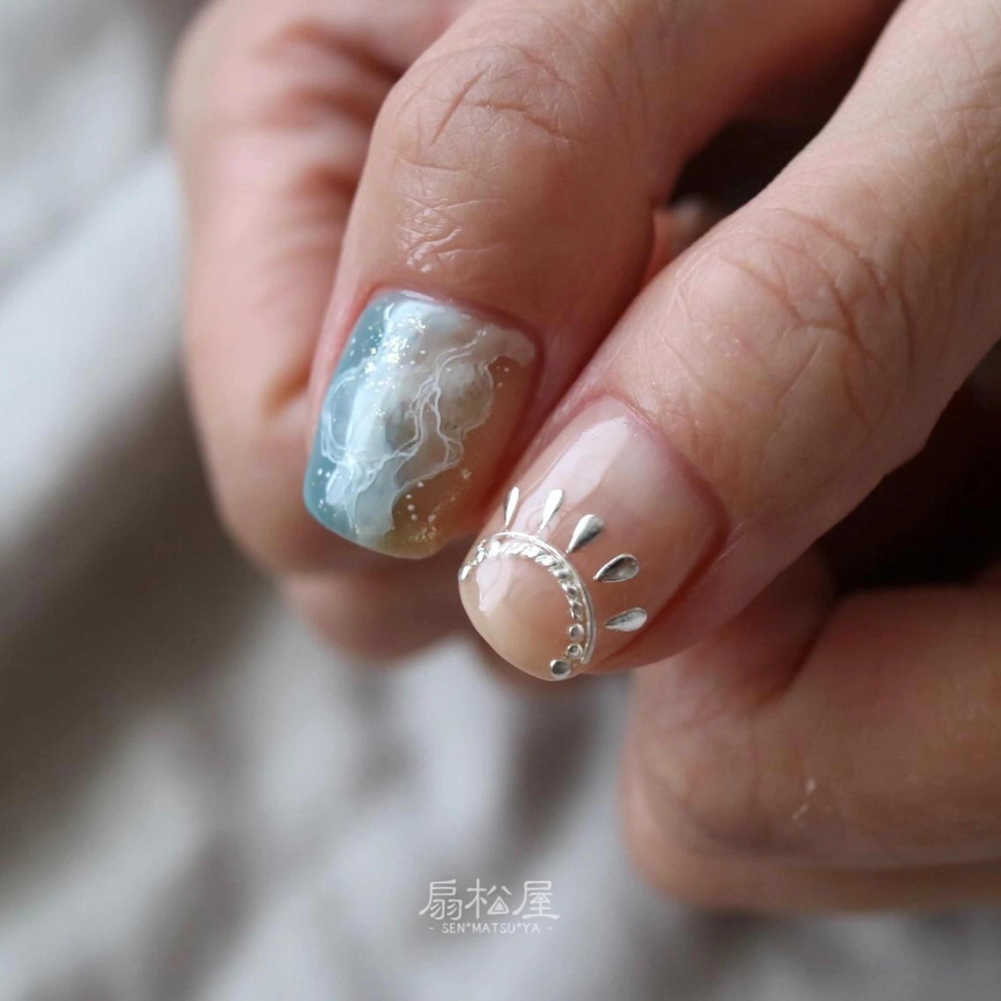 ネイル 扇松屋 marie.nのネイルデザイン