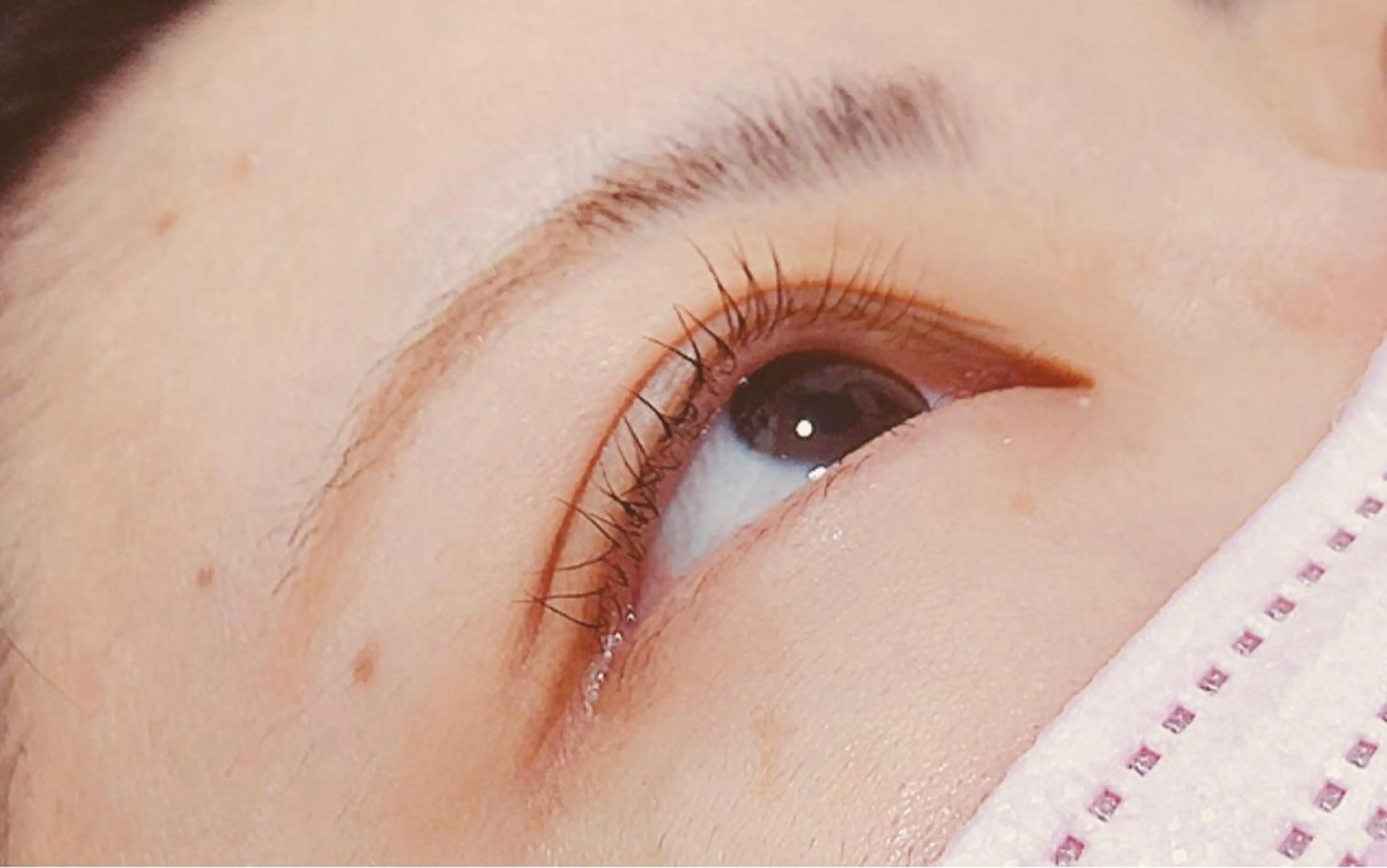 マツエク・マツパ フラットラッシュ セーブル 一重×まつ毛パーマ ボリュームラッシュ eyelash salon sopo所属・sopo 山口のマツエク・マツパデザイン