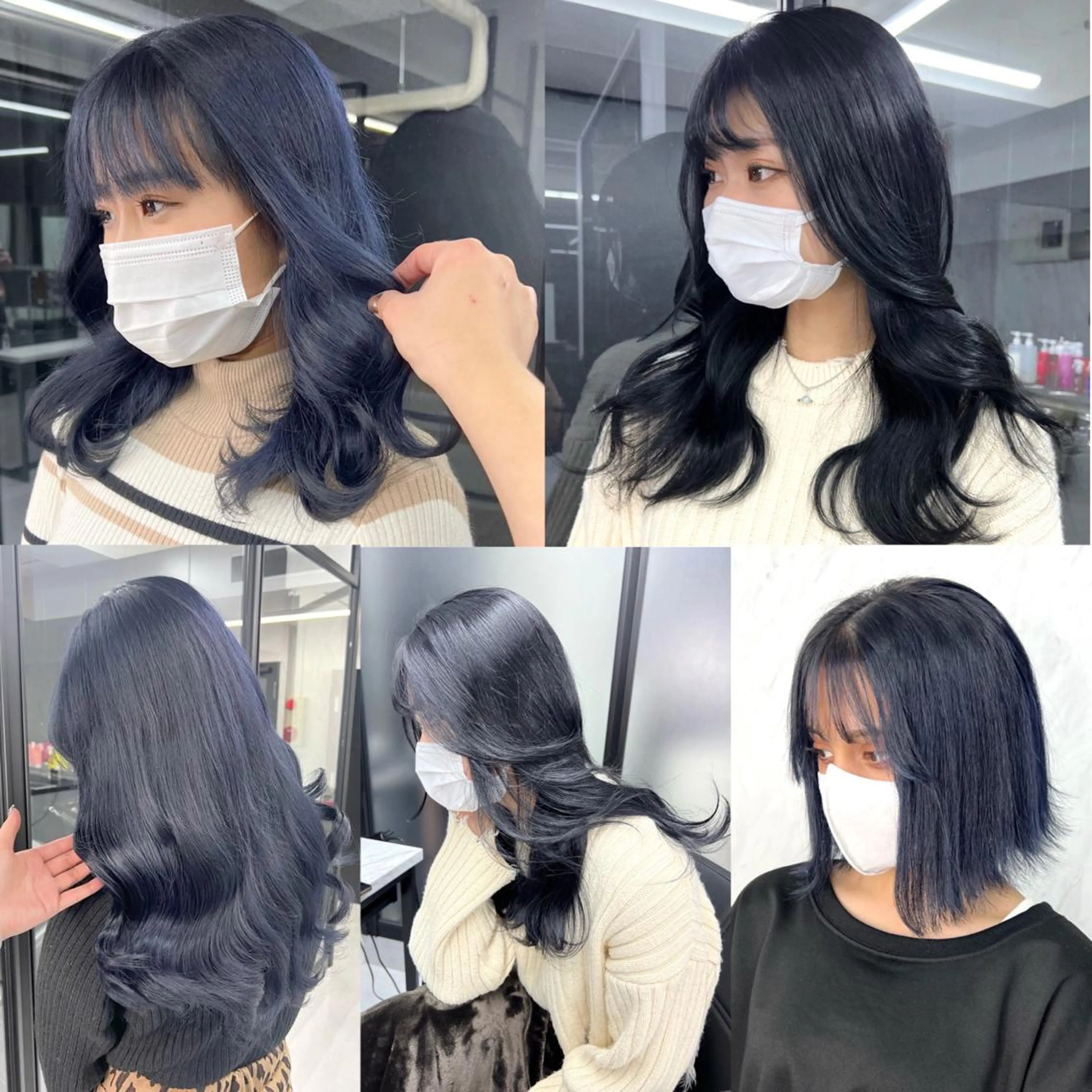 ロング カラー シールエクステ ハイトーンカラー エクステ シールエクステ特化 ハイトーン、NANAのヘアスタイル