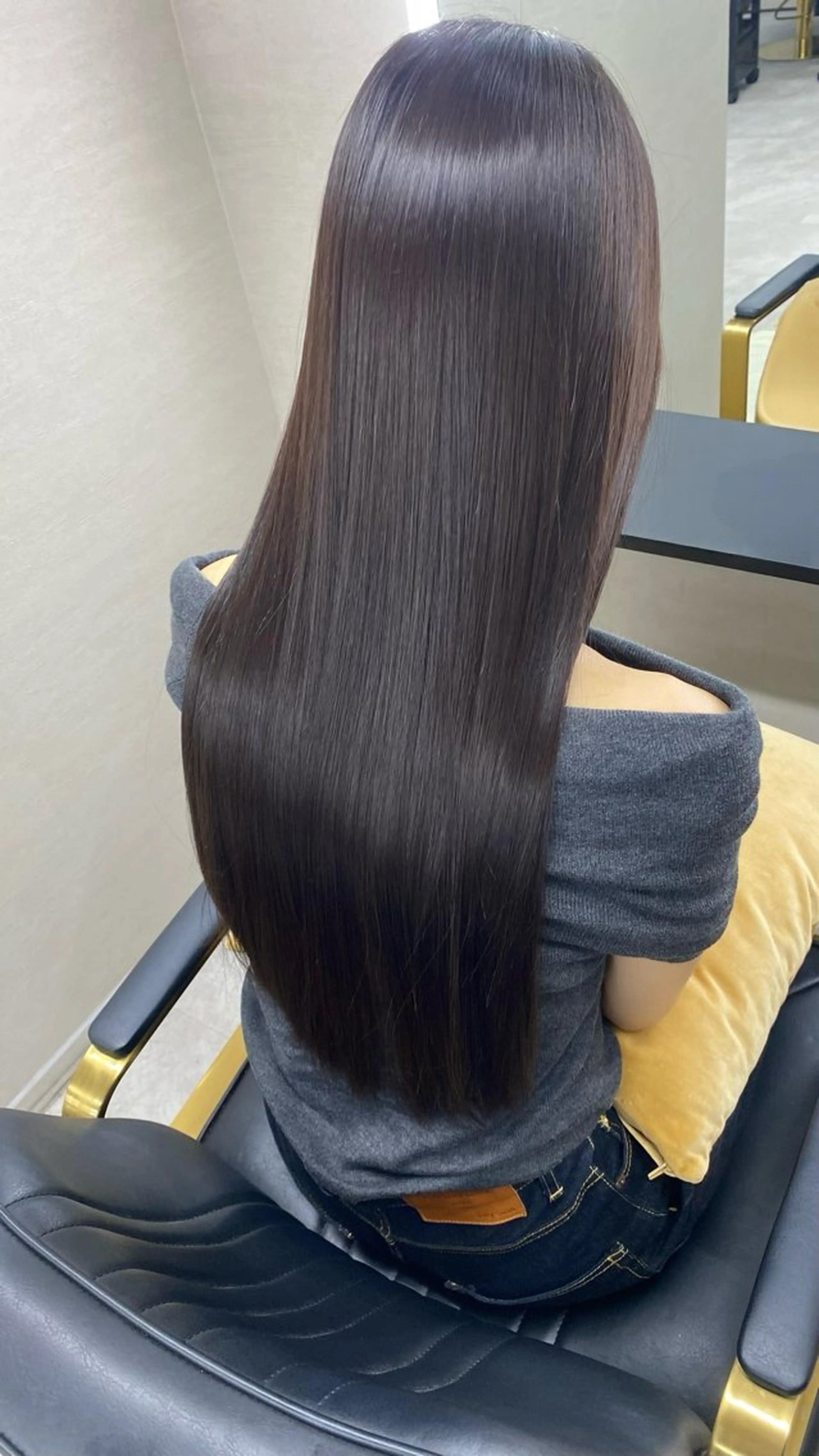 スペシャル髪質改善カラーの写真