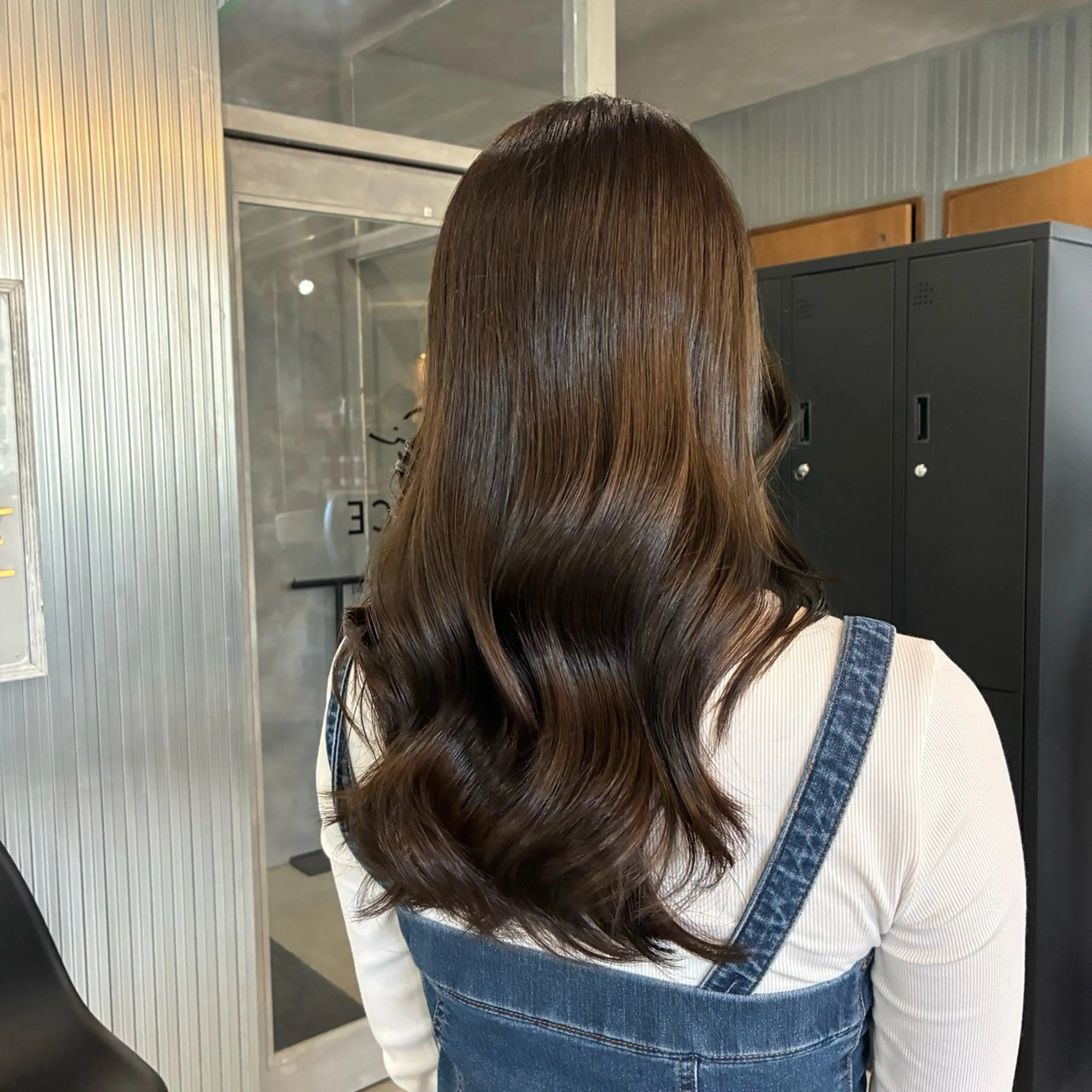 セミロング ヘアカラー Saya/郡山 /艶カラー💫のヘアスタイル