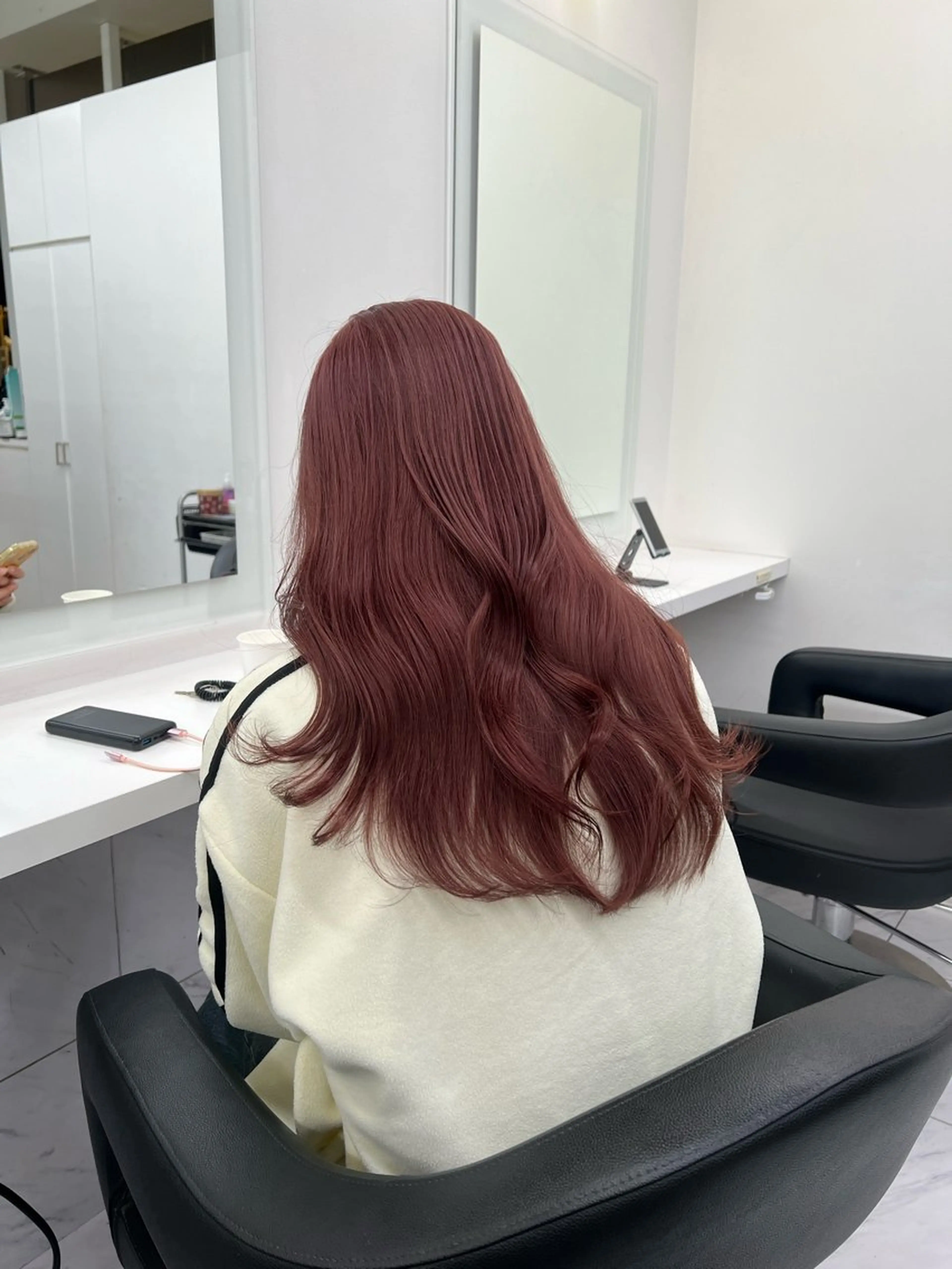 ロング カラー カット ヘアカラー 韓国レイヤーカット /REIのヘアスタイル