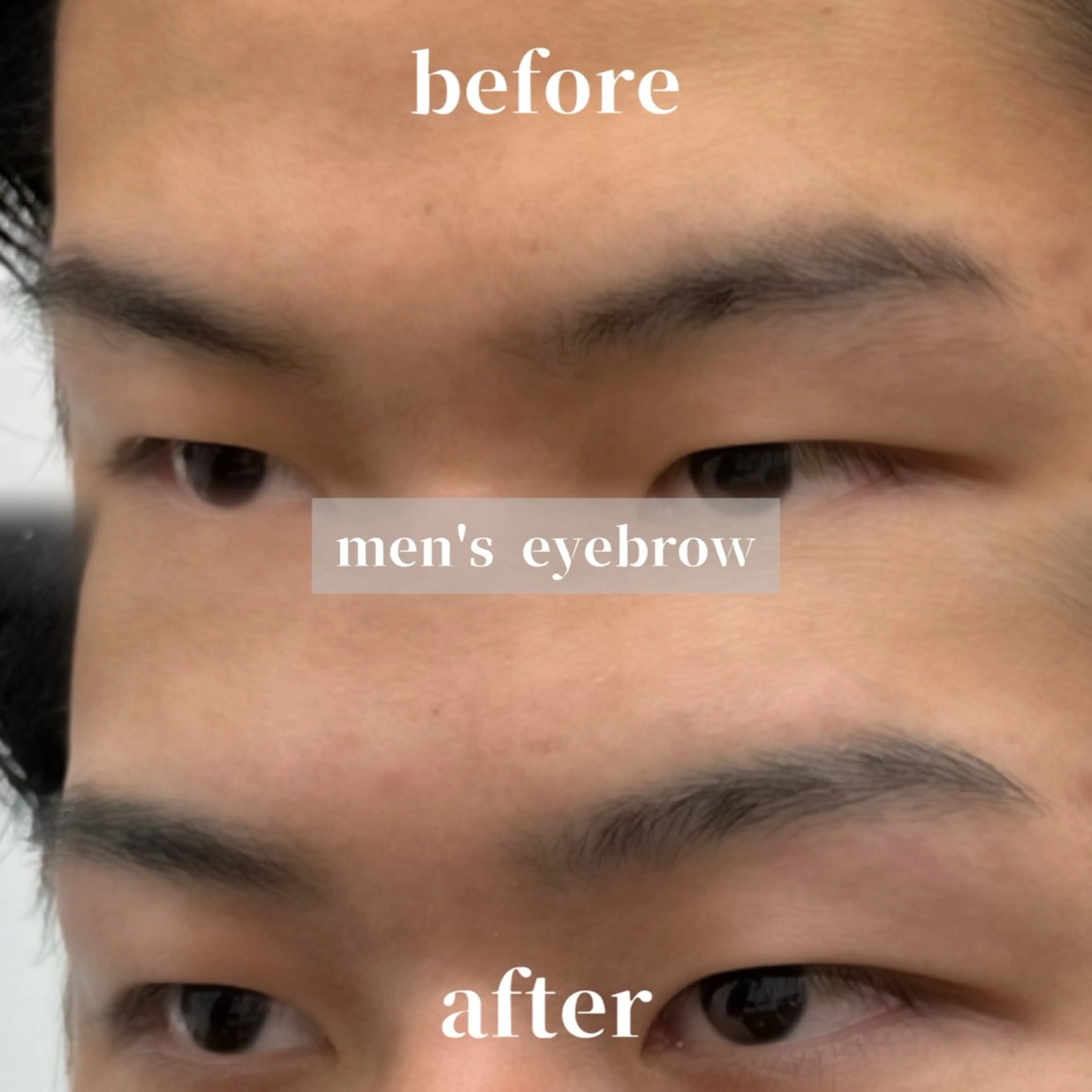 メンズ アイブロウ hayama|仙台| メンズ眉 × 清潔感の眉毛・アイブロウイメージ