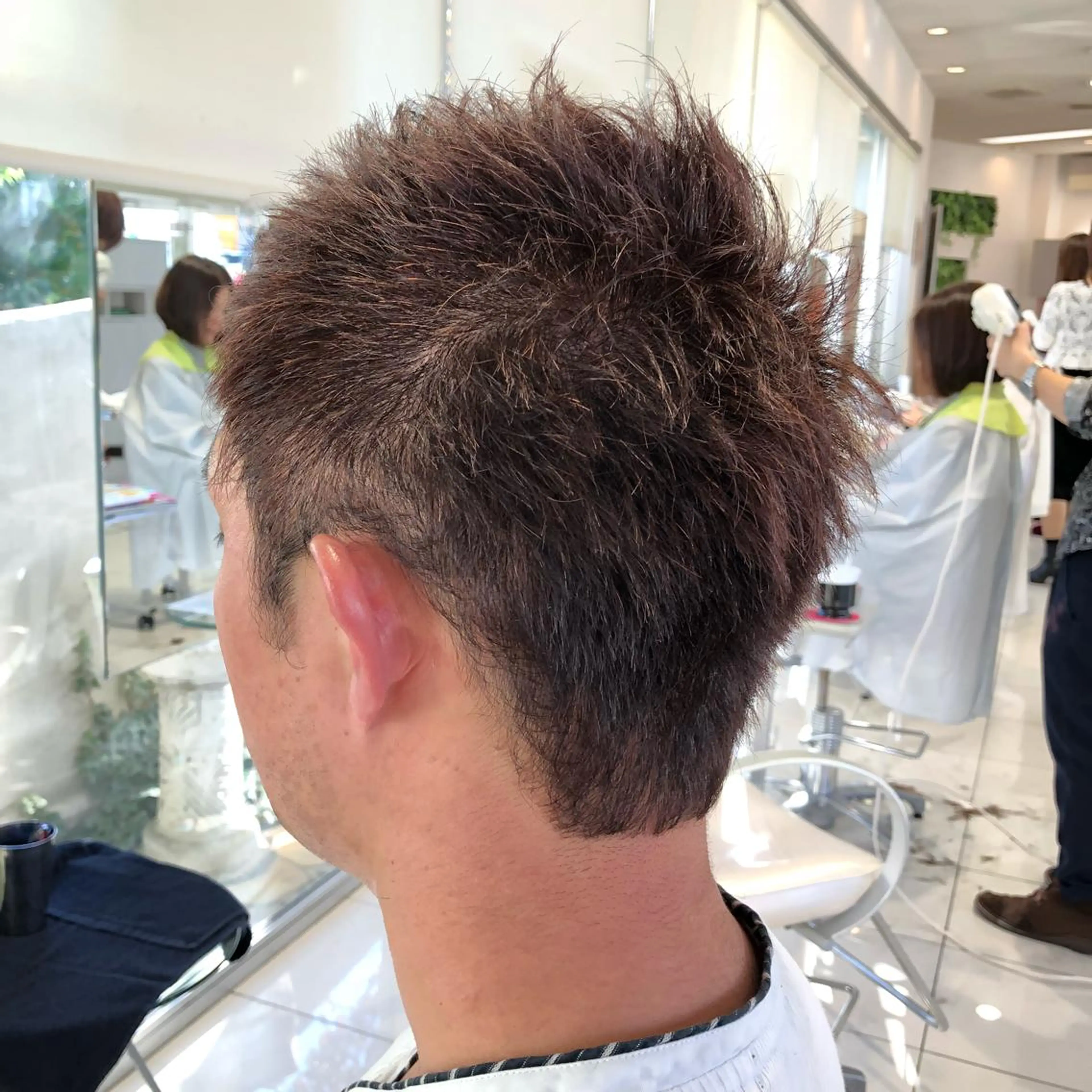 ショート カラー メンズ カット メンズカット特化✂︎ SHINGO 本厚木のヘアスタイル