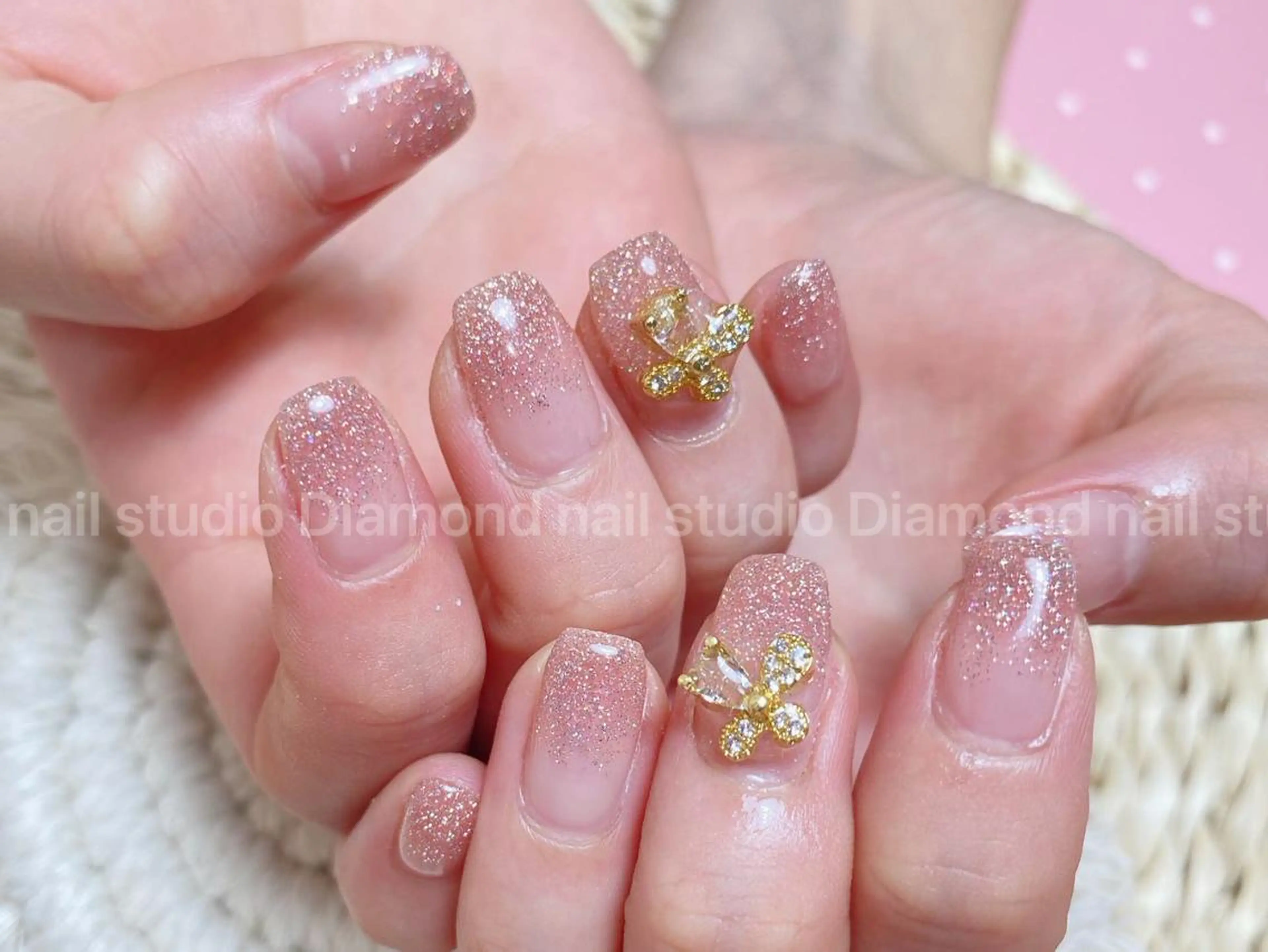 ネイル ラメ(グリッター) ラメグラデーション Diamond NAIL✨のネイルデザイン