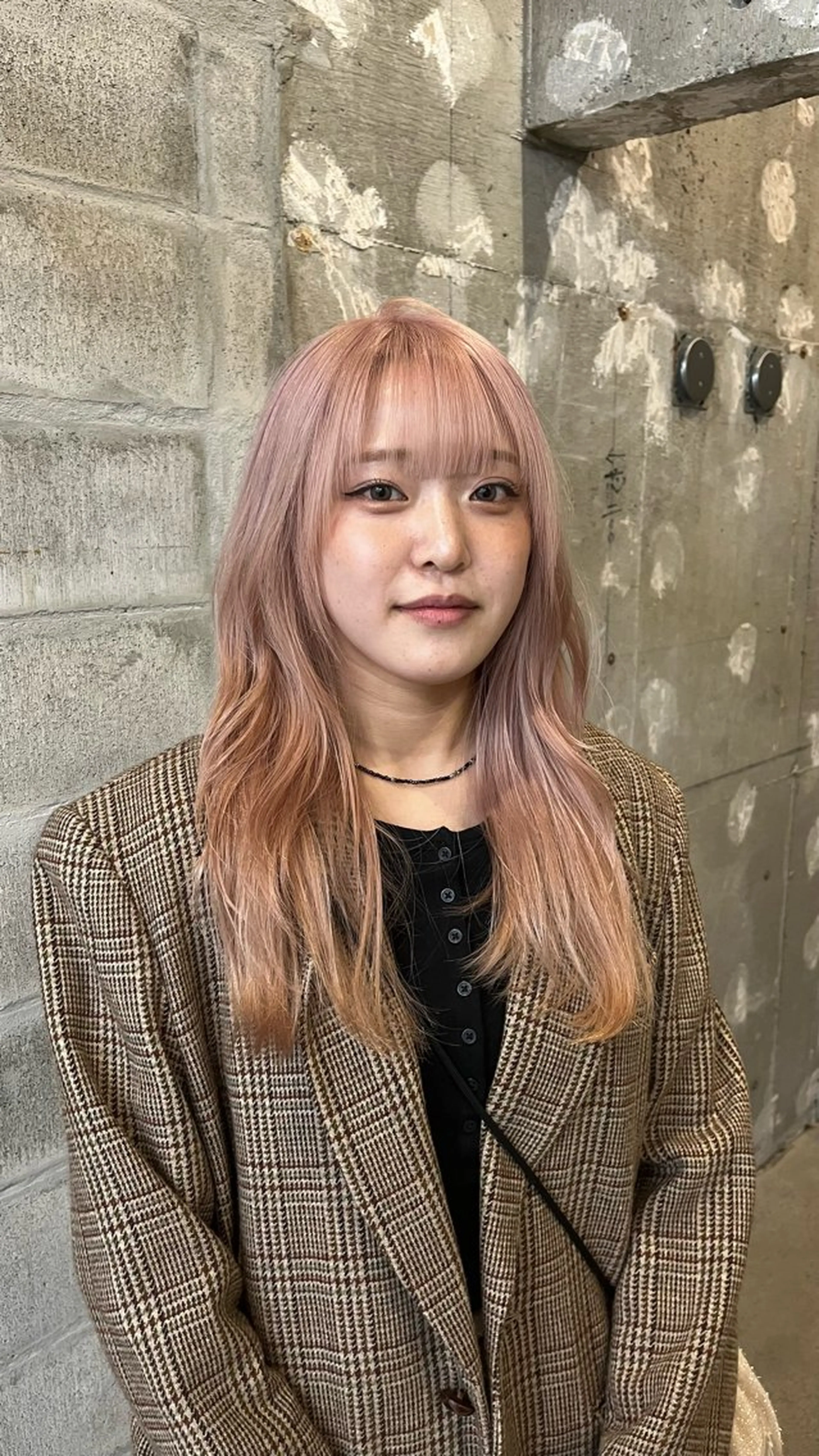 ロング ヘアカラー riko／ SYS by fitのヘアスタイル