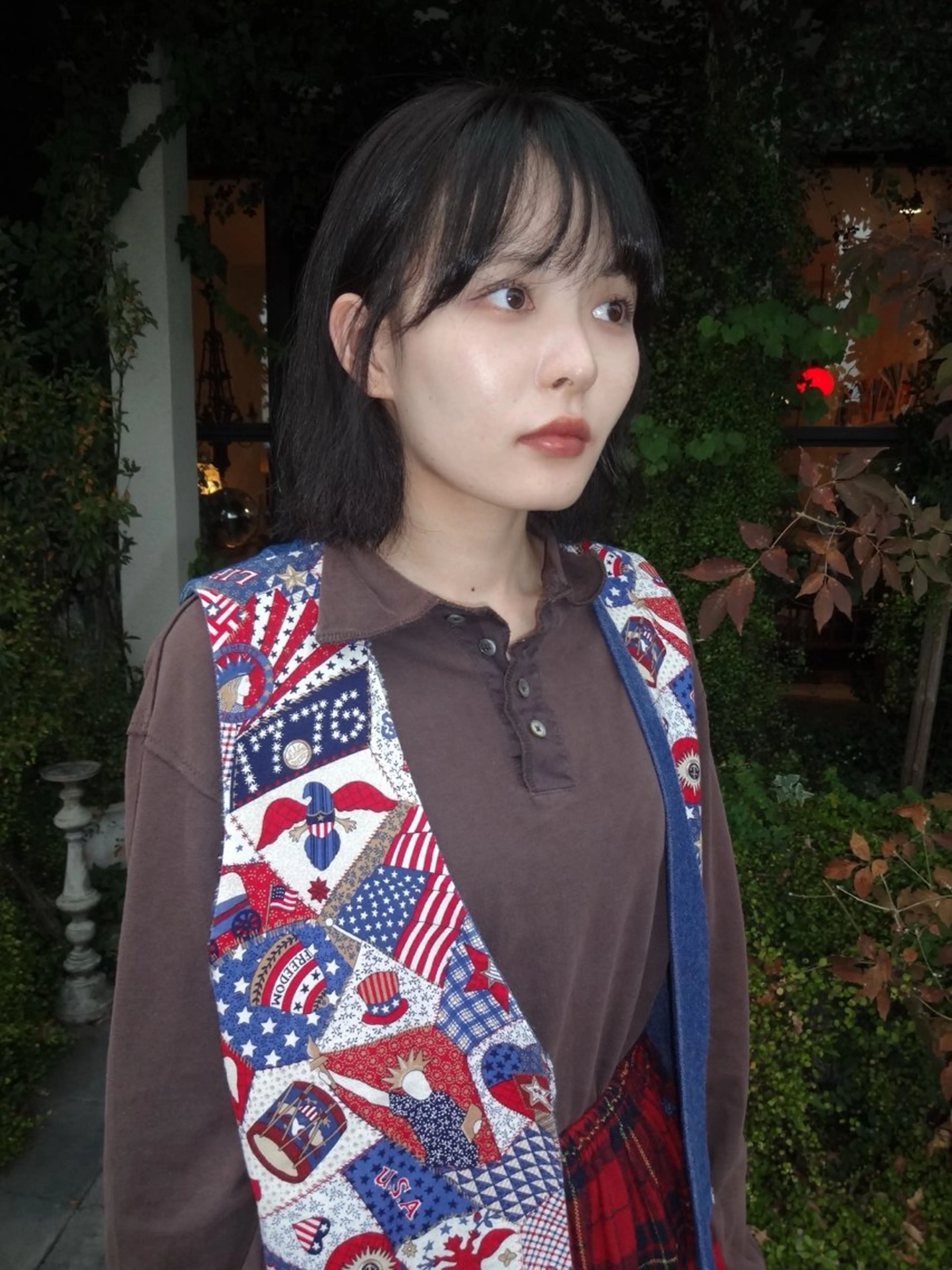 ミディアム カラー 太田 妃香/岡崎美容室のヘアスタイル