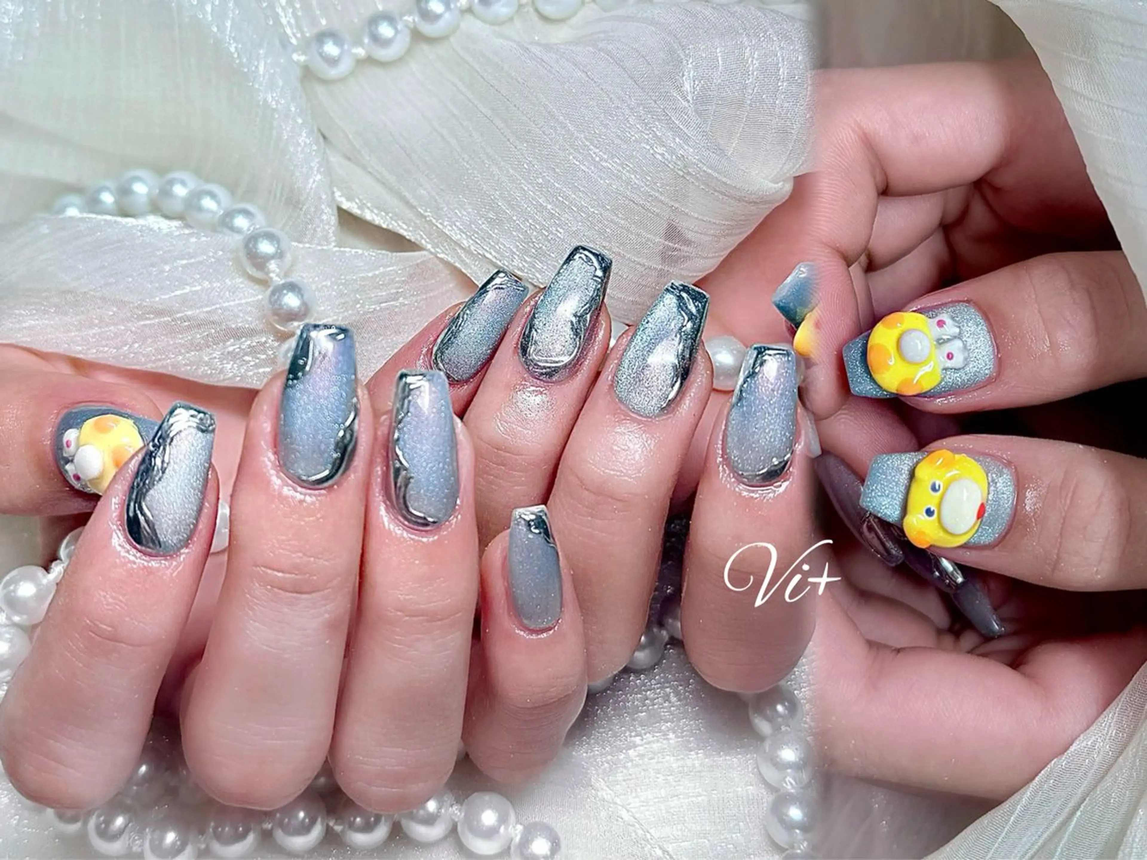 ネイル ハンドネイル ✨Nailsalon Vi+✨のネイルデザイン