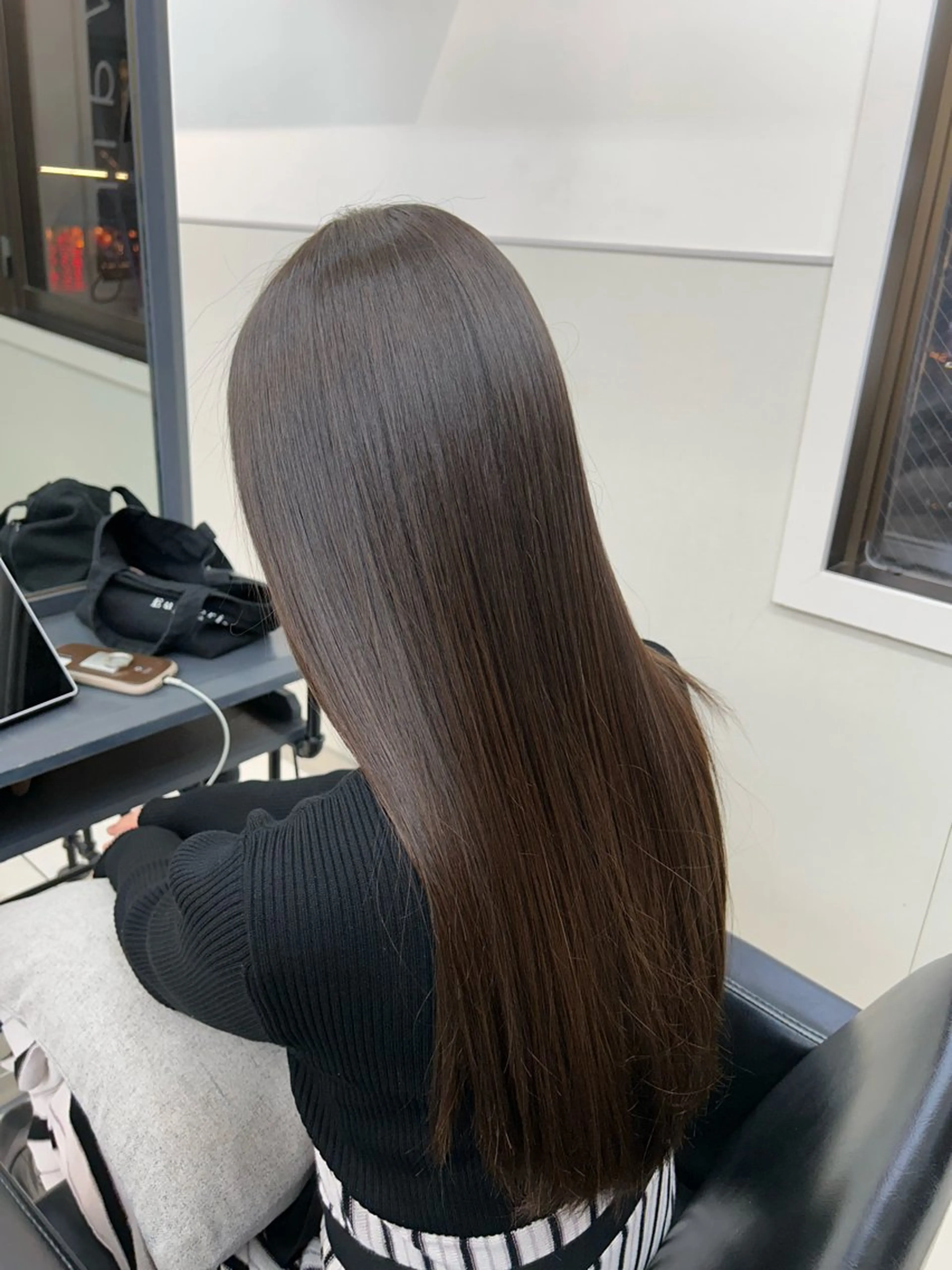 ロング レイヤー×ツヤカラー 渋谷/kougaのヘアスタイル