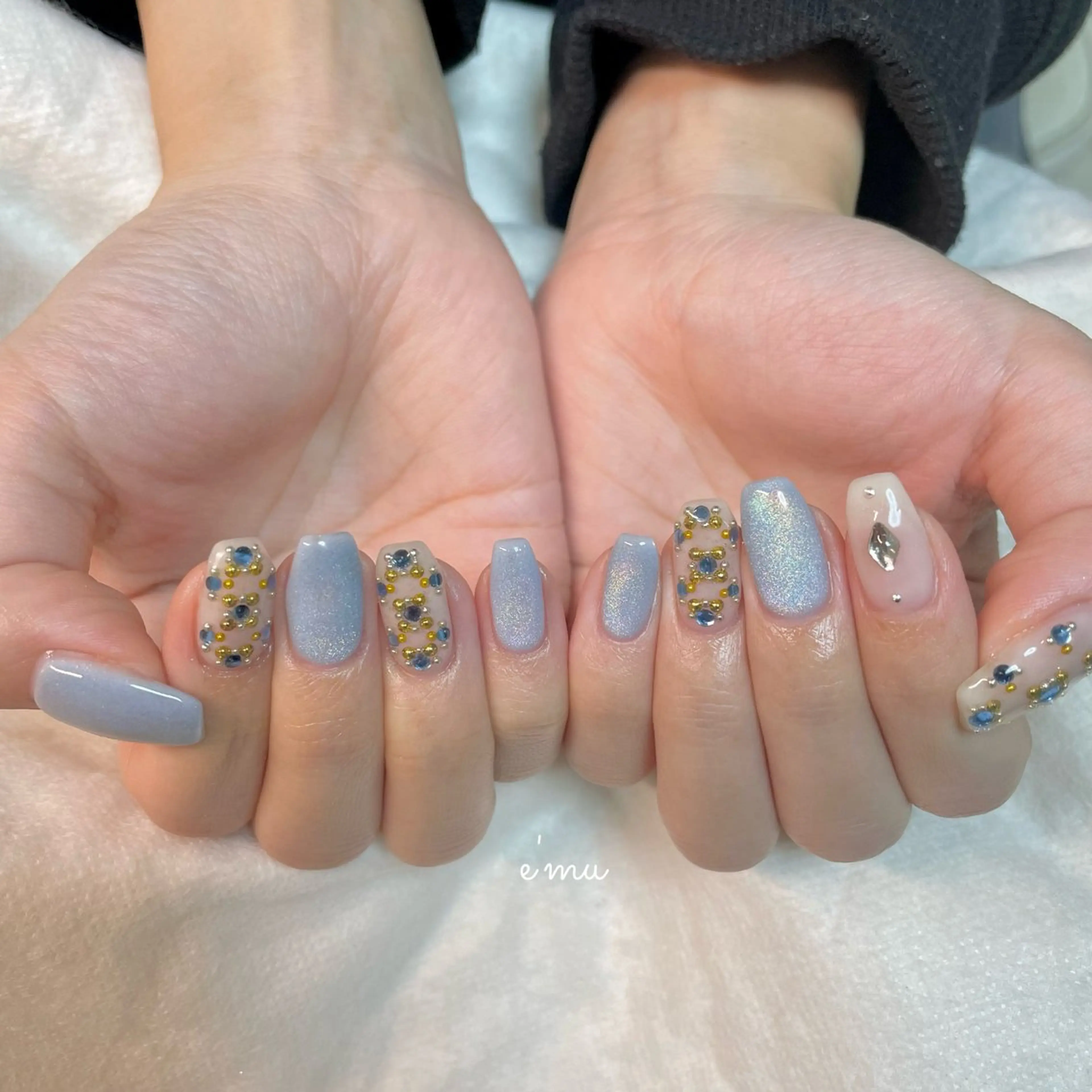 ネイル 夏ネイル ハンドネイル nail salon e'mu💐のネイルデザイン