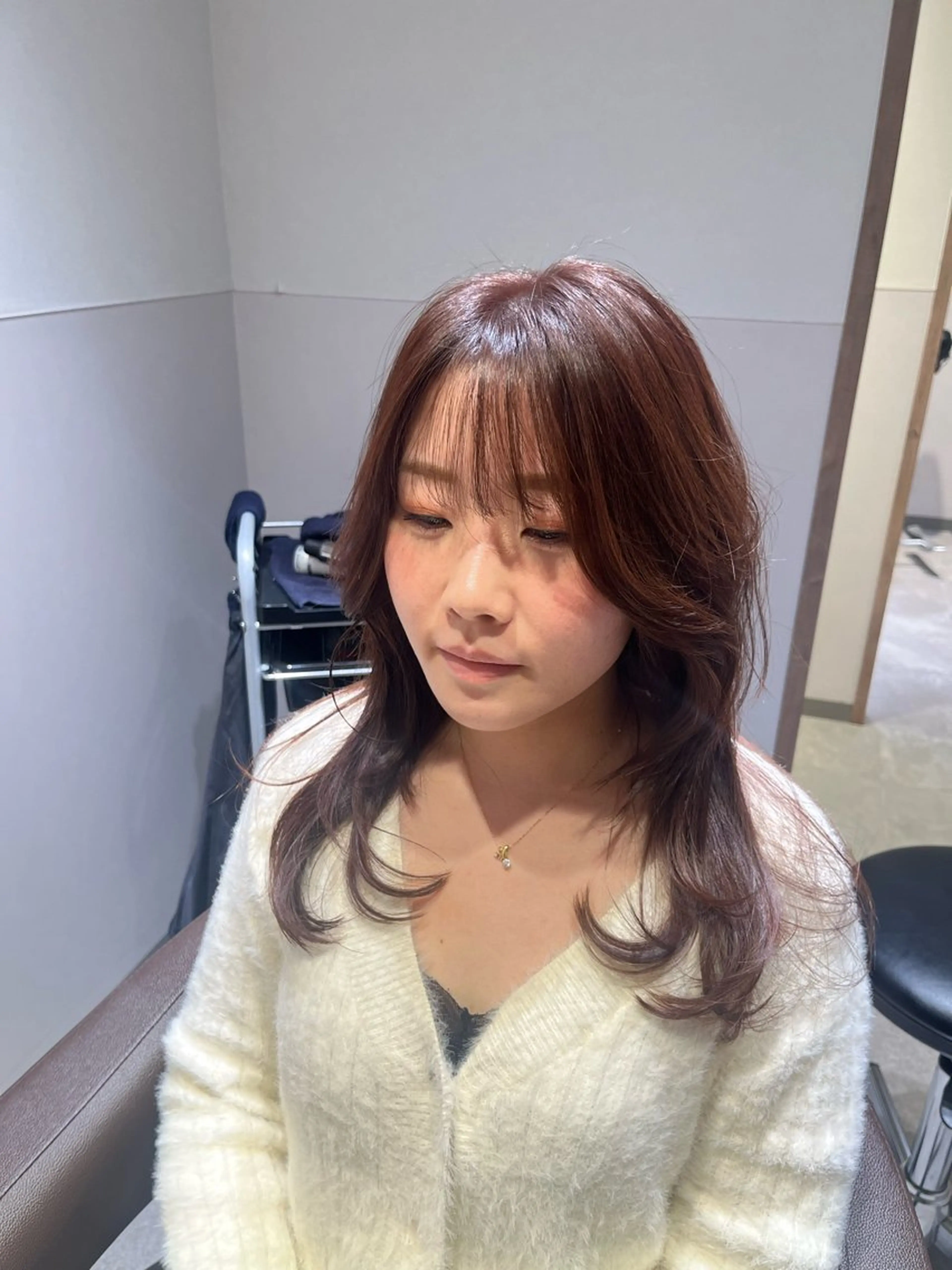 ロング カット ヘアカラー トリートメント 伊藤 俊平のヘアスタイル