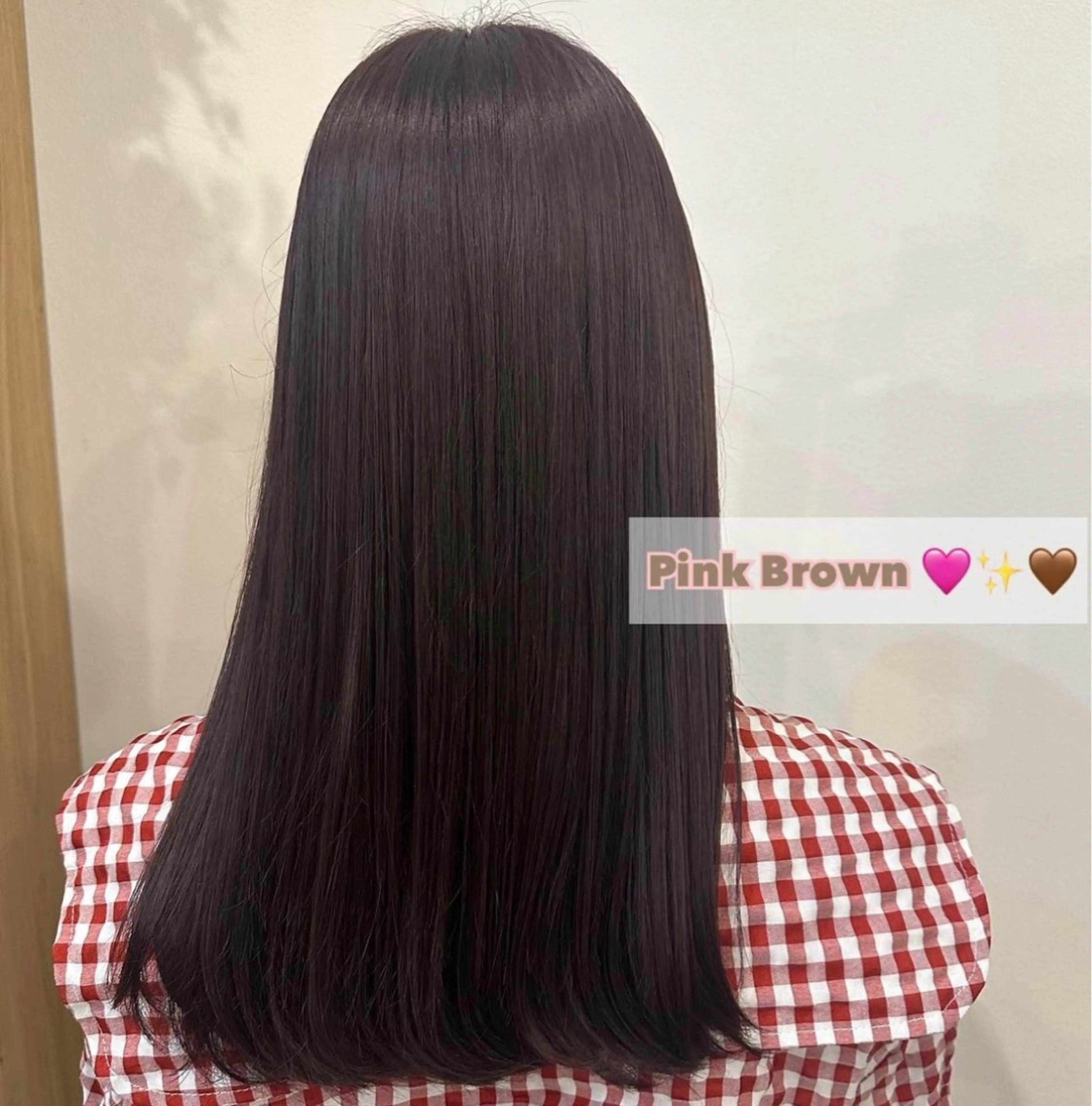 ロング 福井 優羽のヘアスタイル