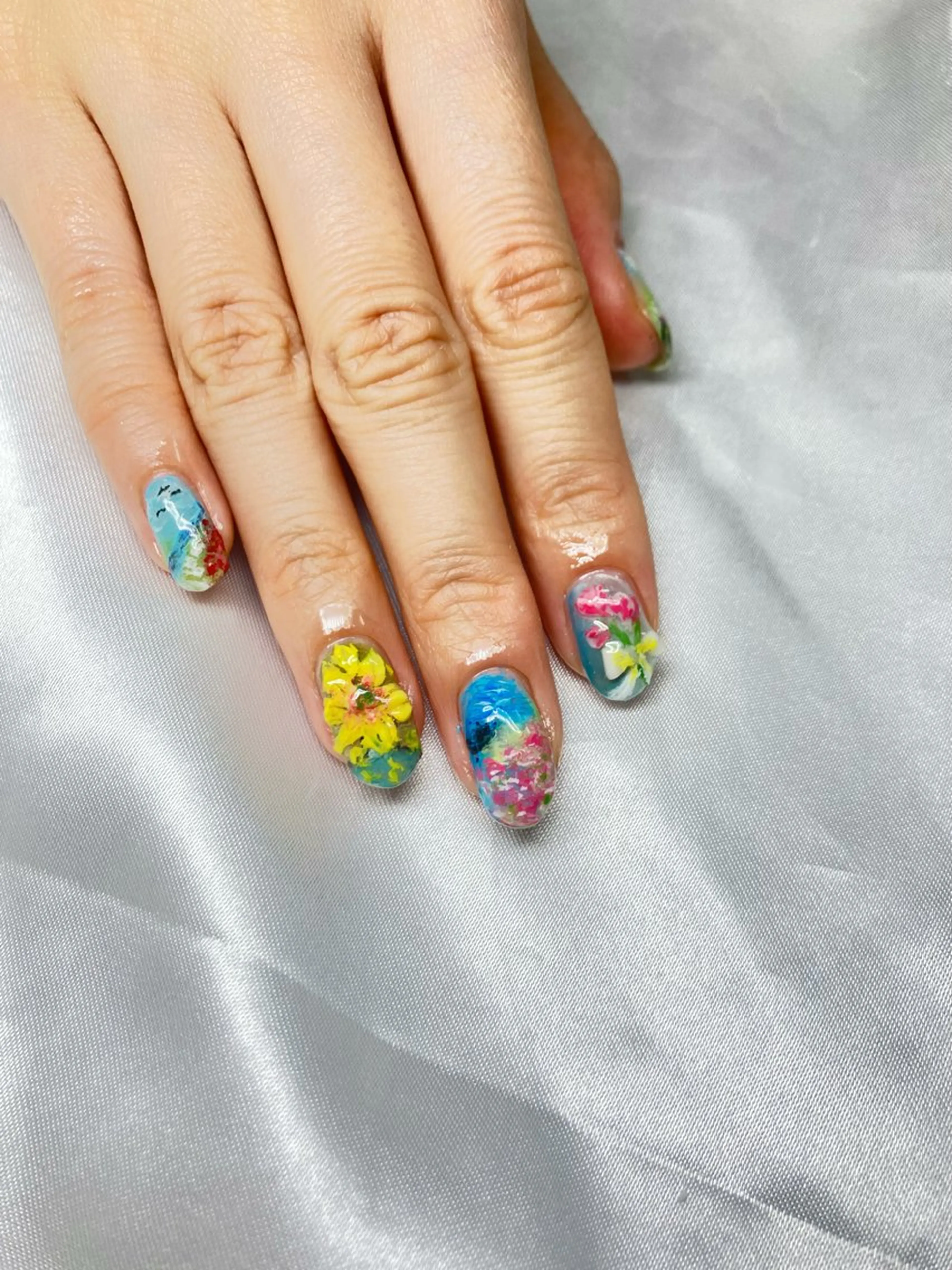 ネイル 高木 維麗絲のネイルデザイン