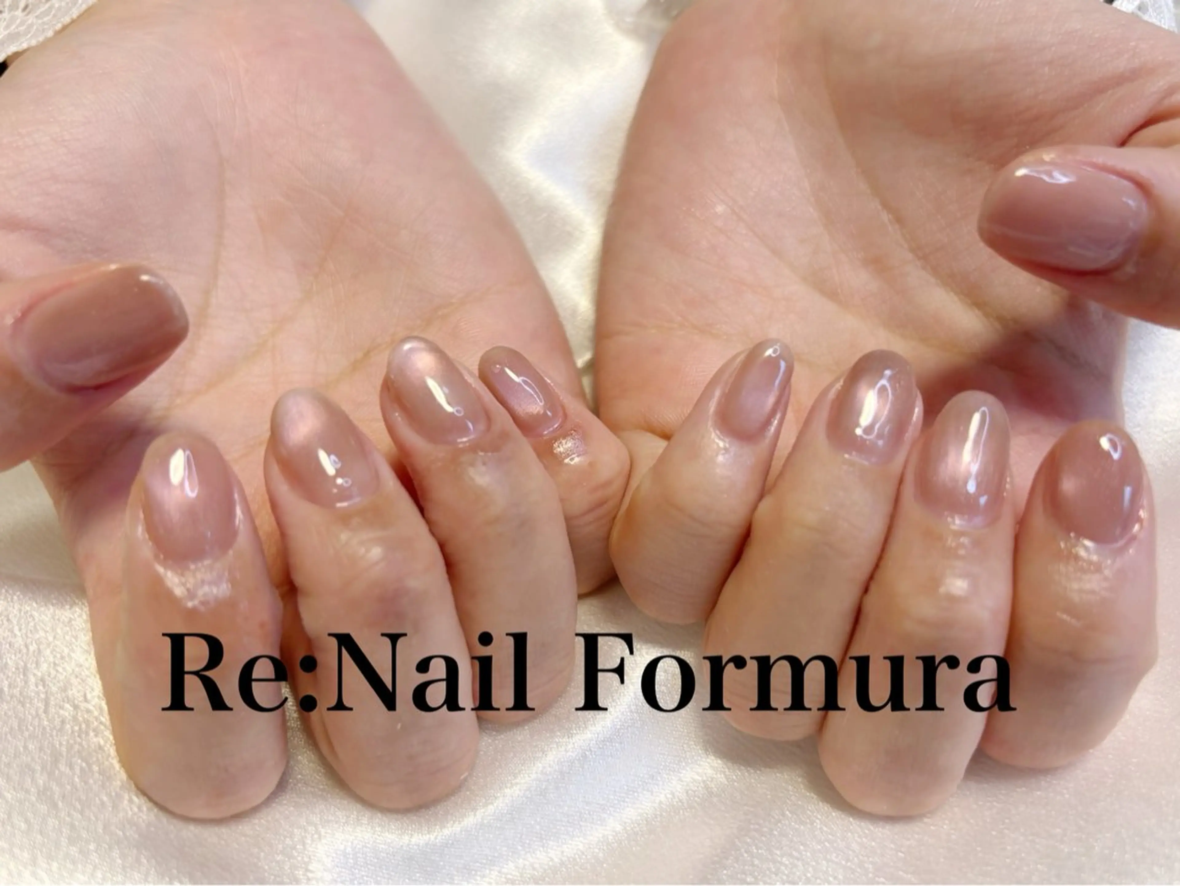 ミディアム ハンドネイル Re:Nail Formula所属・kido chieのネイルデザイン