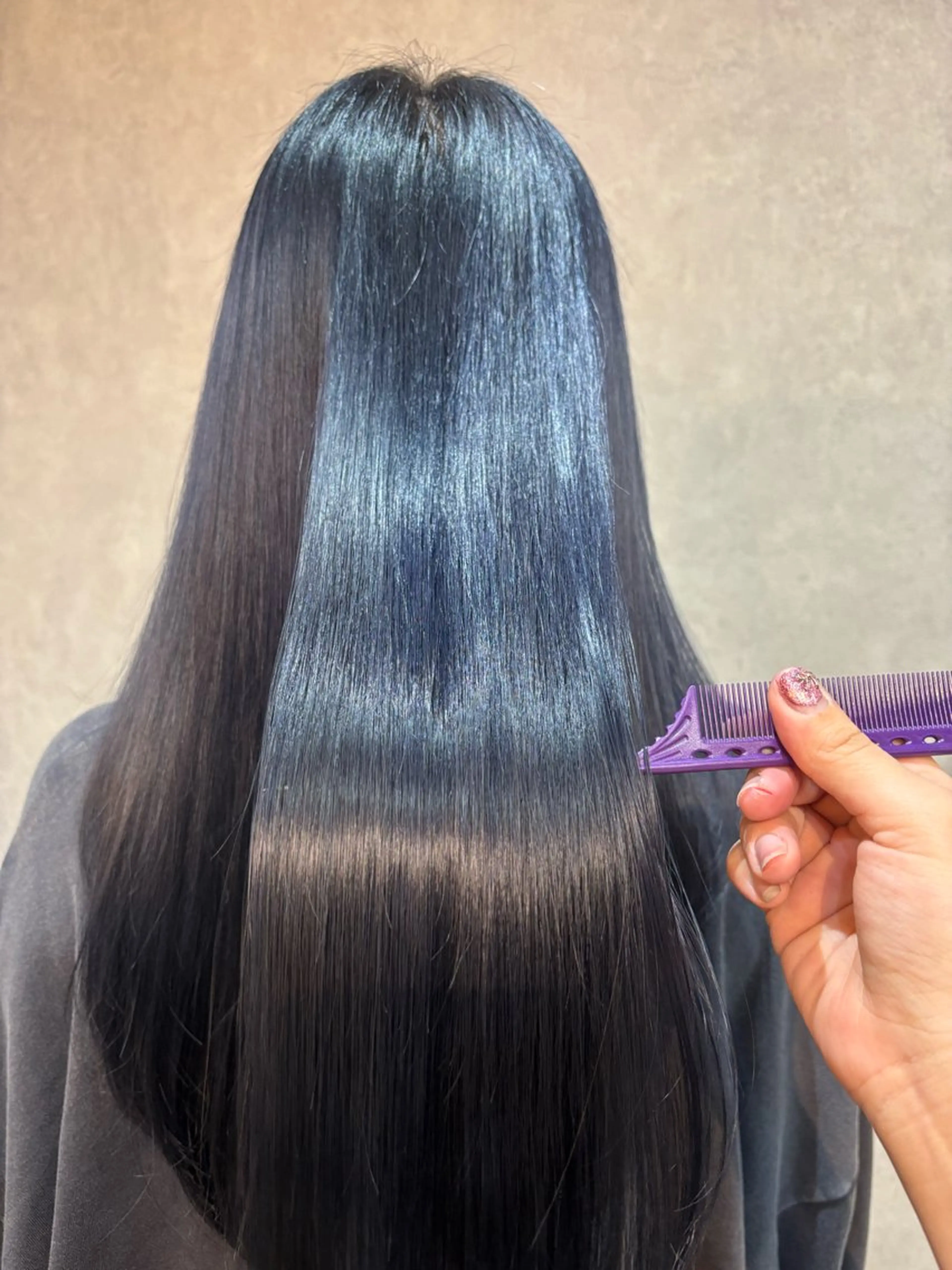 ロング ヘアカラー トリートメント ar clip表参道所属・💜髪質改善/ 艶カラー/ミナ🩷のヘアスタイル