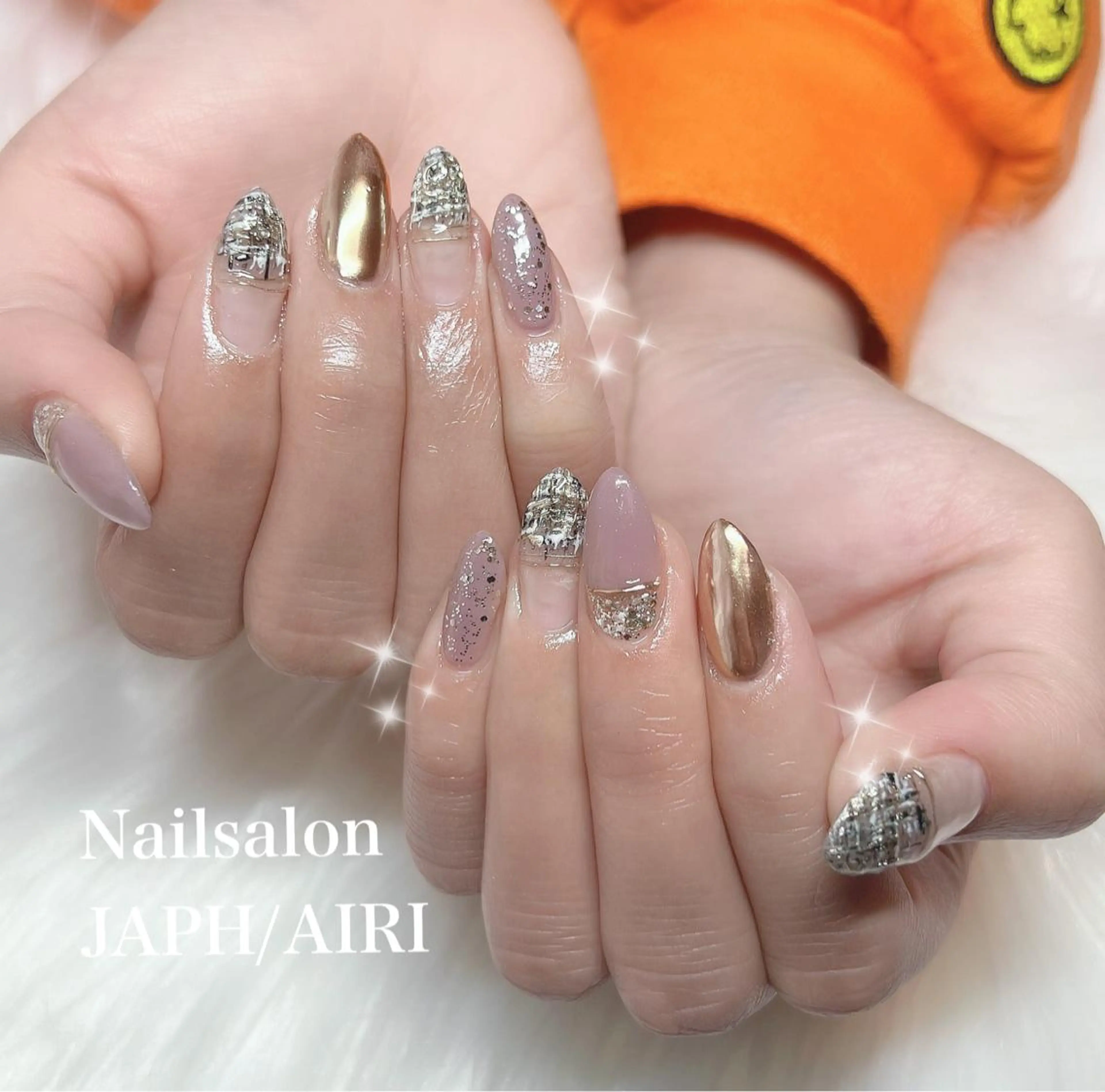 ネイル 長さ出し NailSalon /JAPHのネイルデザイン