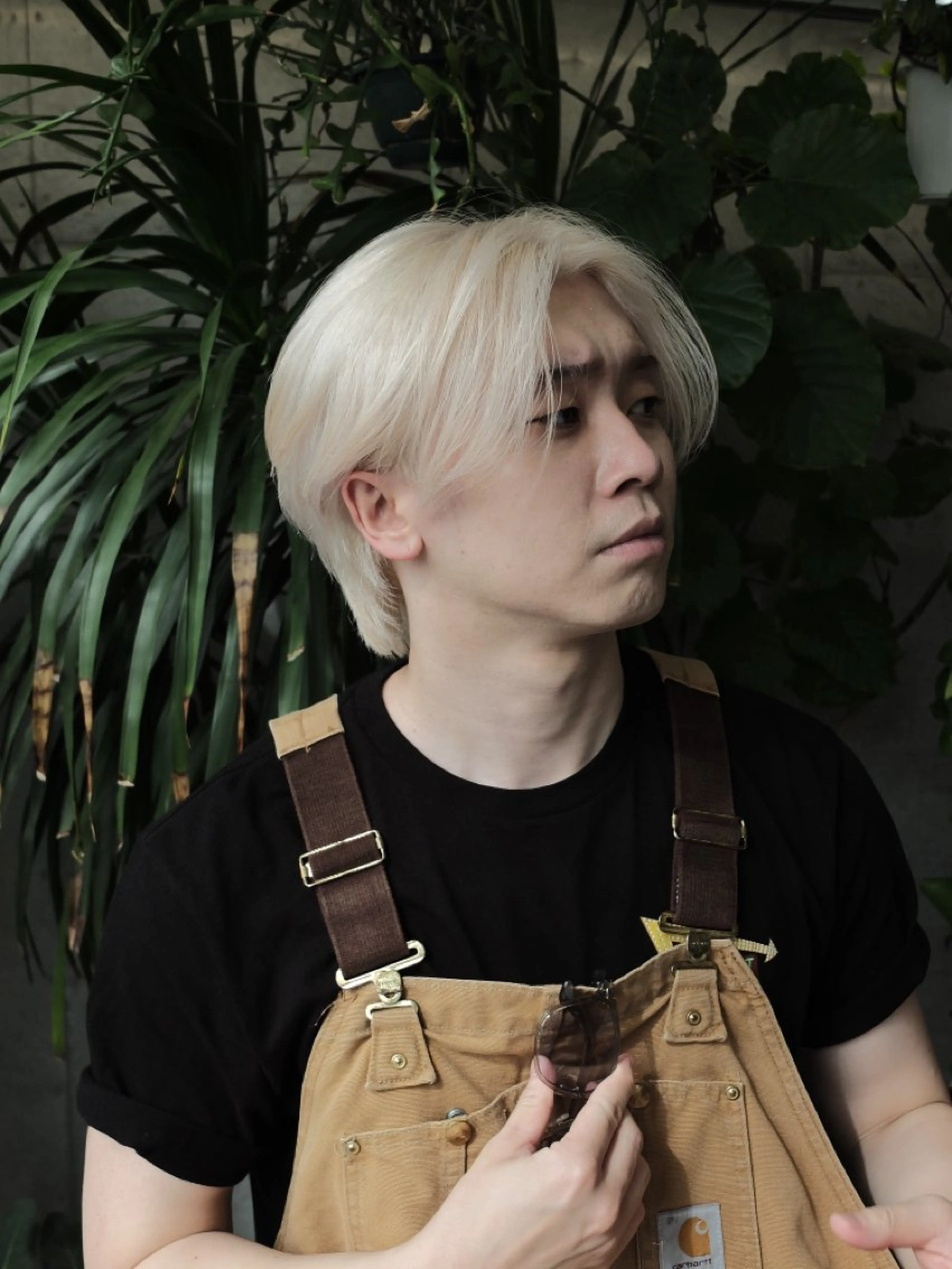 ショート カラー メンズ カット ヘアカラー ダブルカラー/ ケアブリーチ/クニトのヘアスタイル