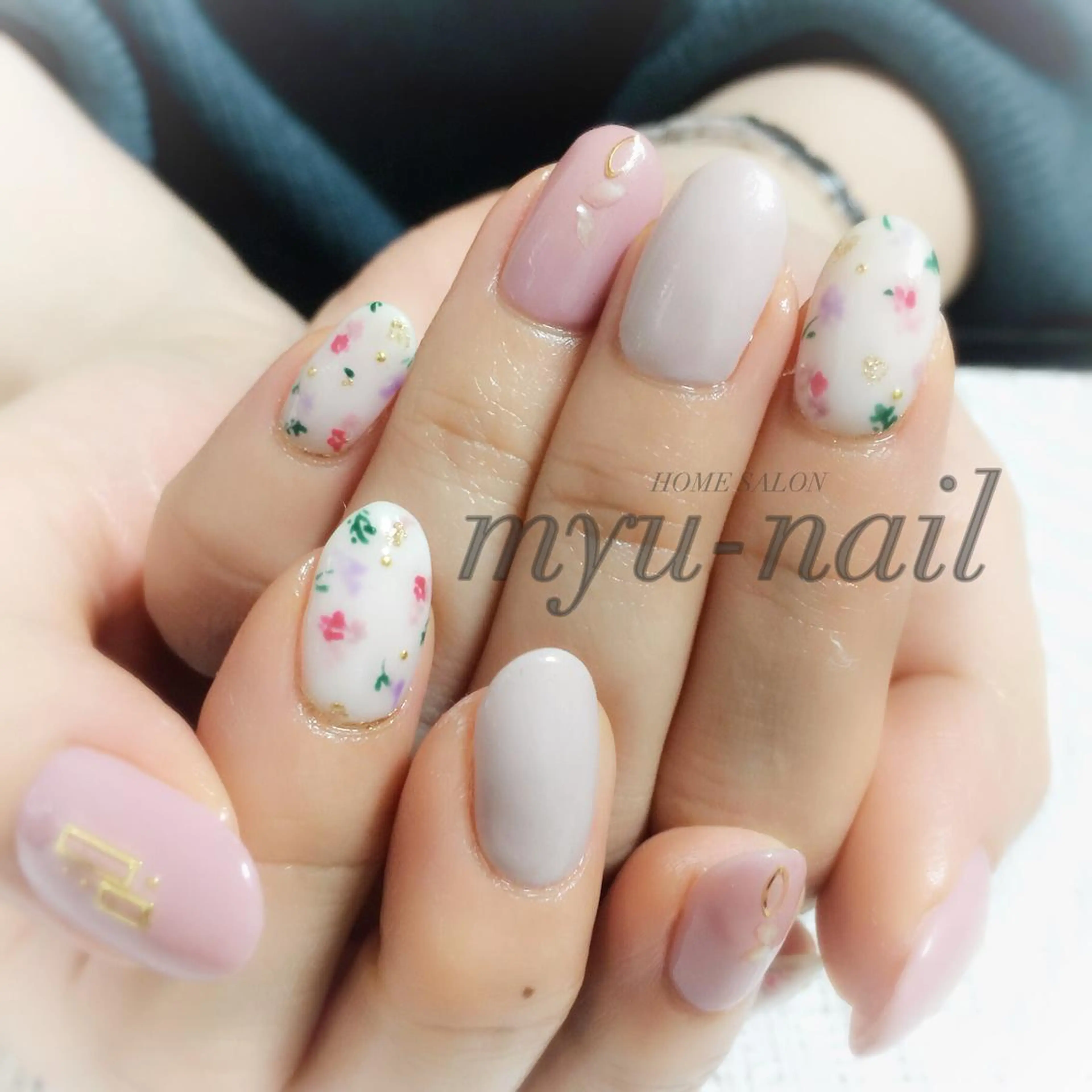 ネイル ホームサロン myu-nailのネイルデザイン
