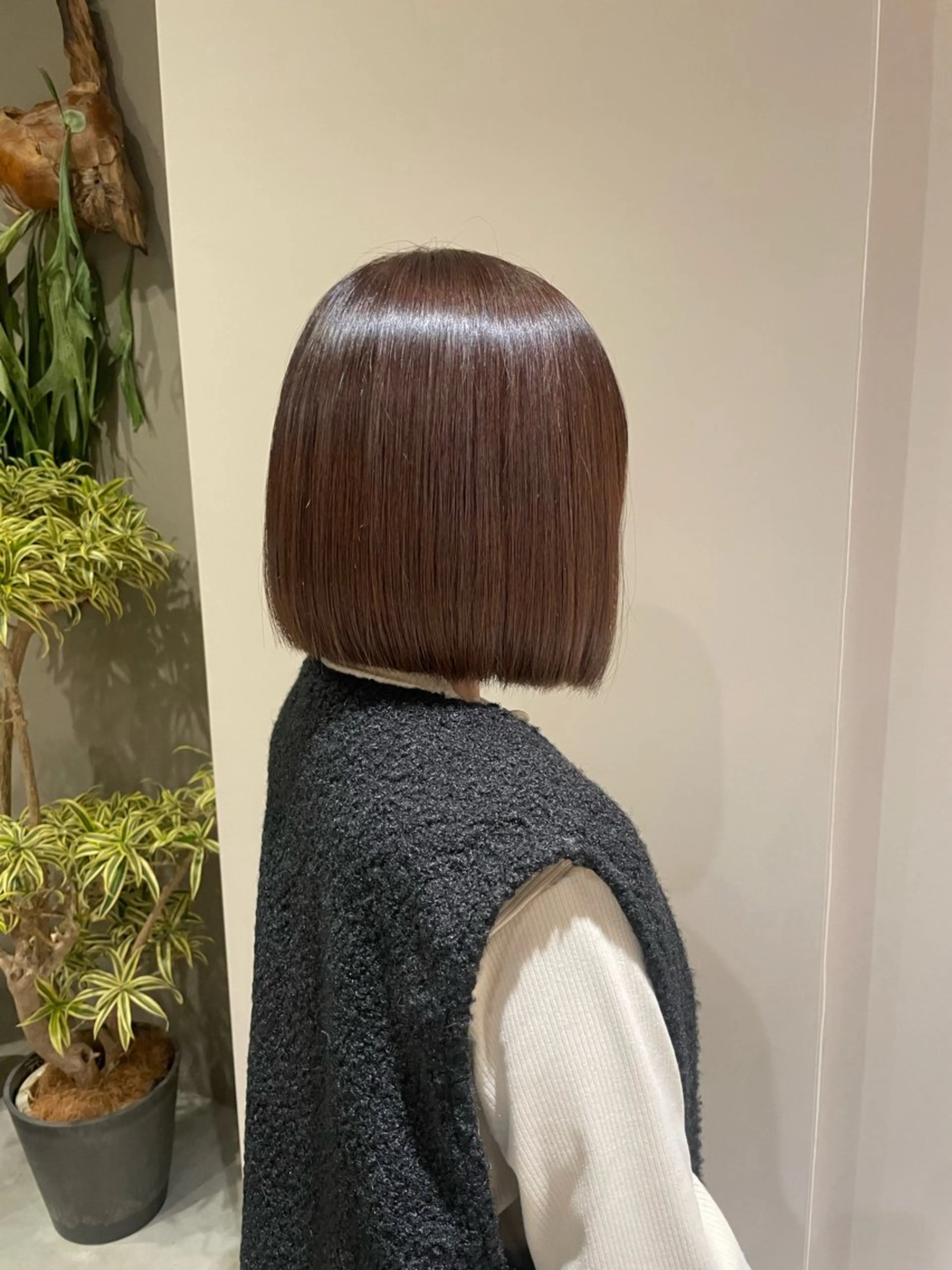 ショート ボブ 渡部 円のヘアスタイル