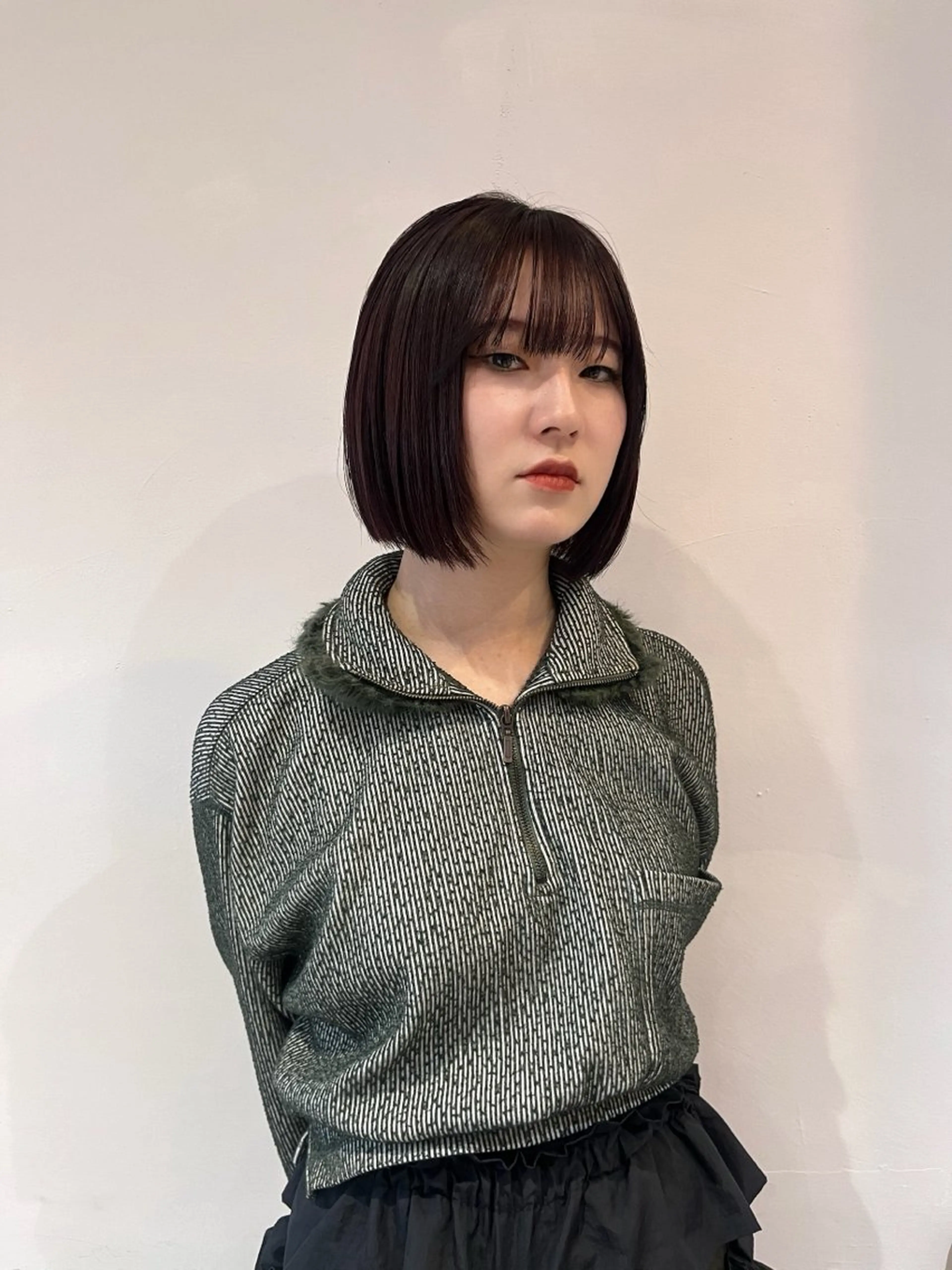 ショート カラー あ あのヘアスタイル