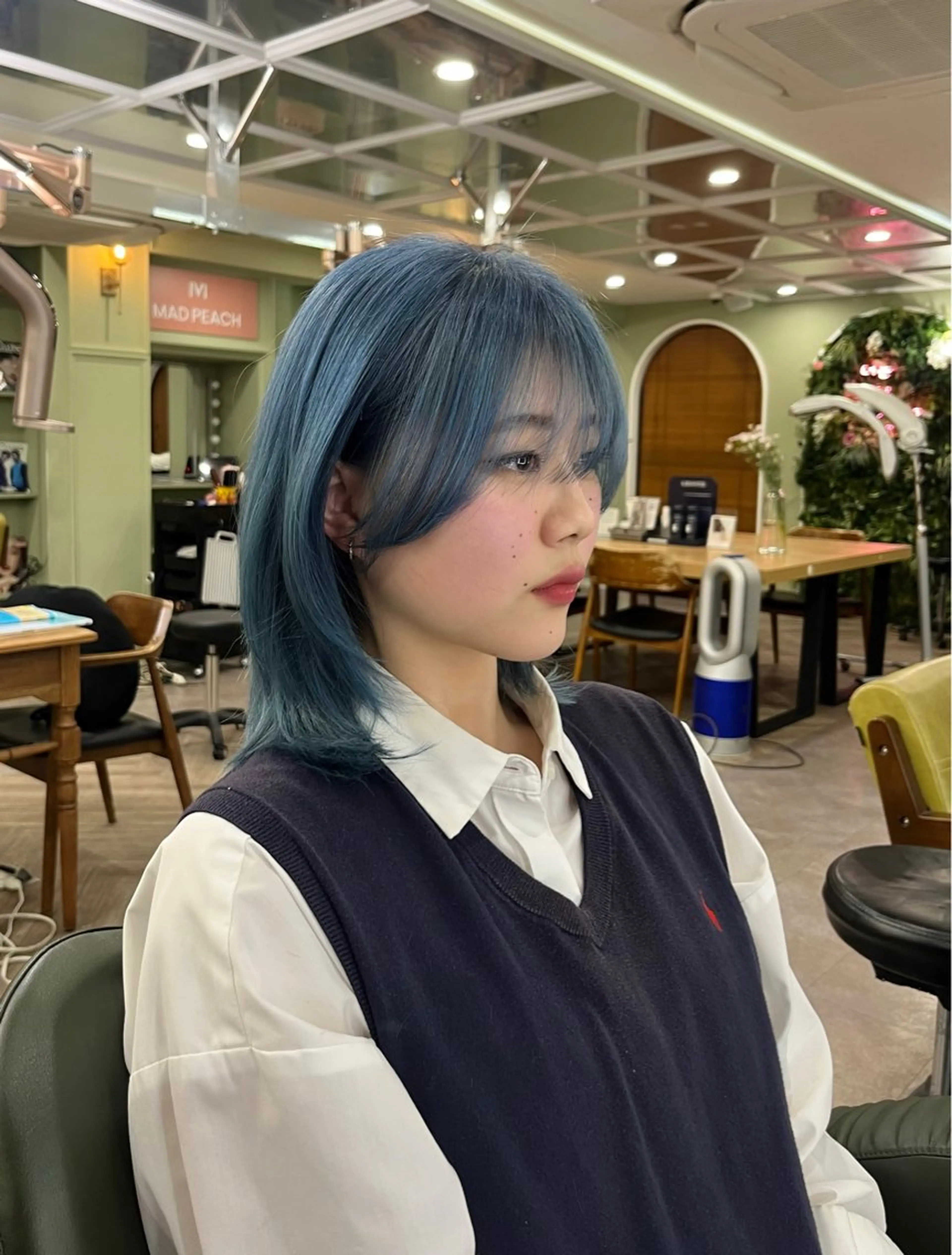 カラー GNM TOKYO GUNHEE&MUJIN所属・AYANE ◝✩韓国ヘアのヘアスタイル