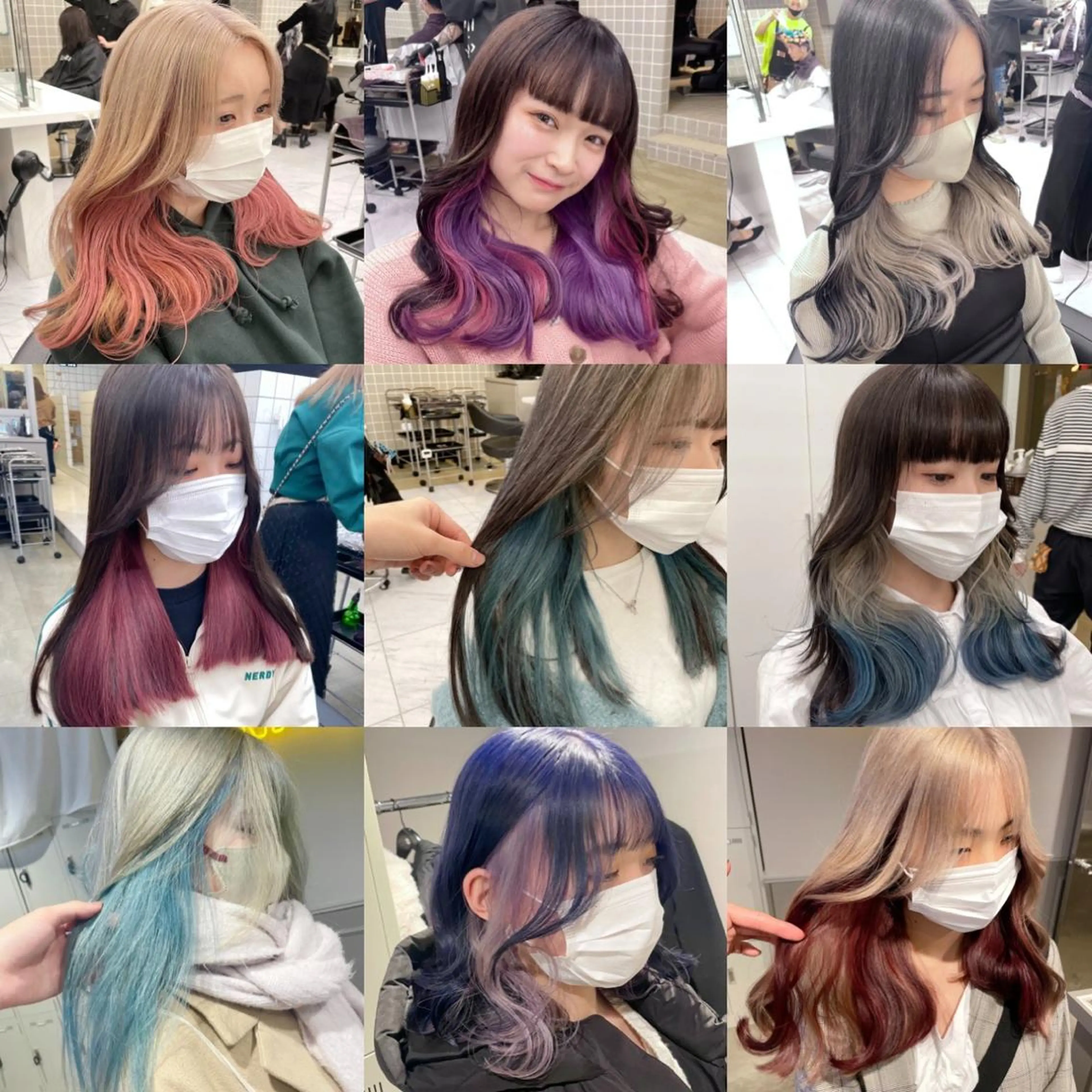 ロング カラー *モデル募集🤍横浜 透明感カラー🫧のヘアスタイル