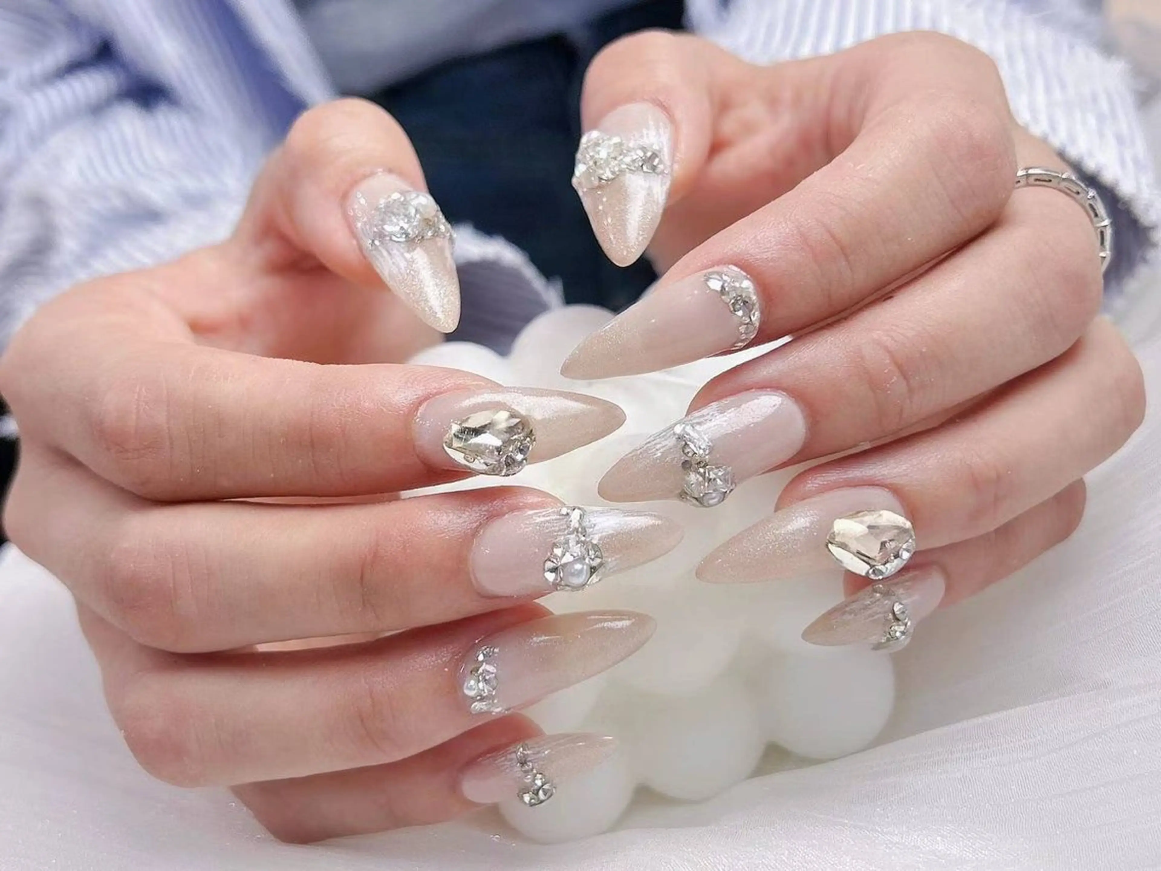 ネイル アートネイル フラワーネイル フットネイル ジェルネイル マグネットネイル Babarla Nailのネイルデザイン