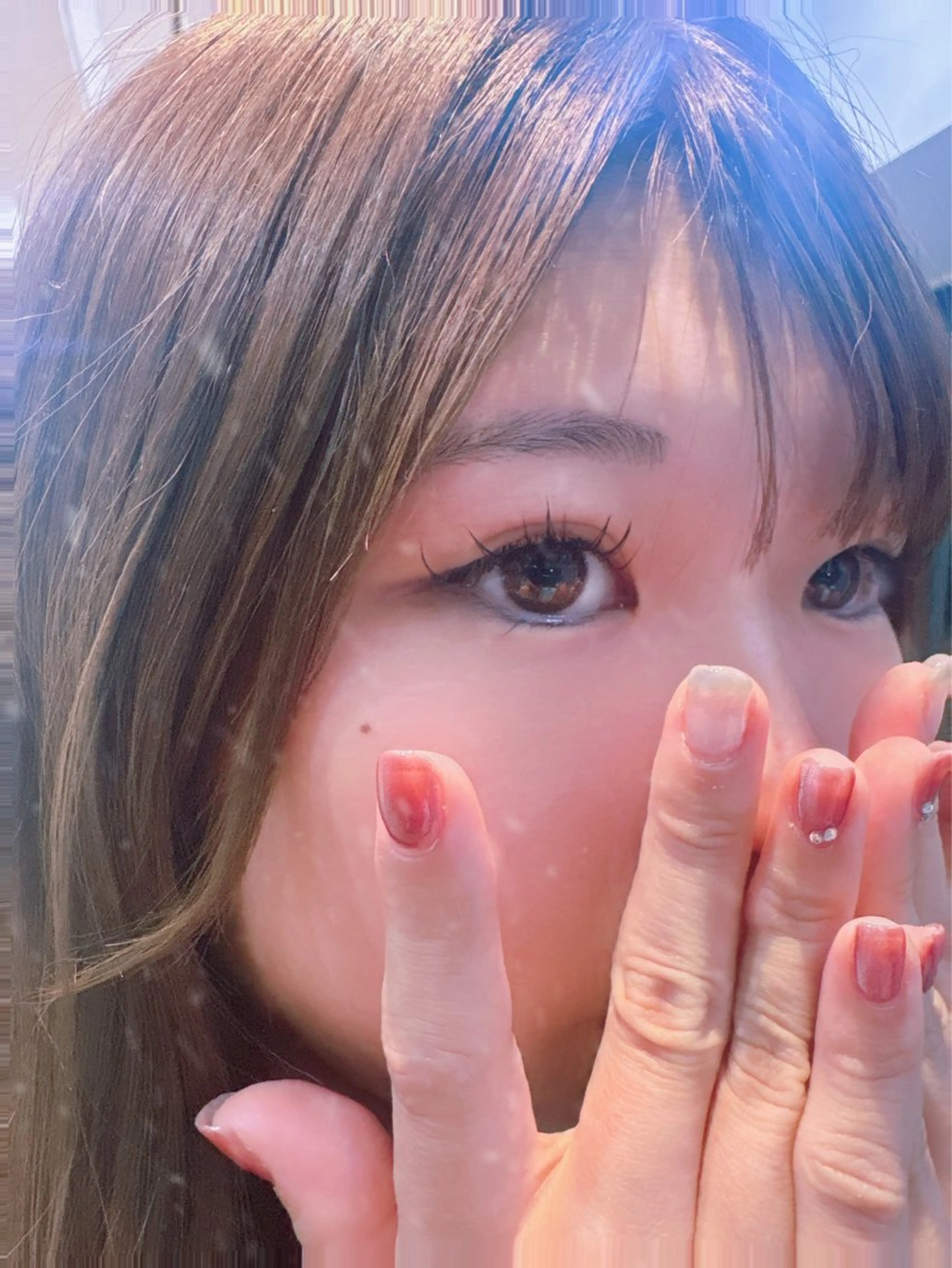 マツエク・マツパ 束感まつ毛 .ula 𝑨𝒚𝒂𝒌𝒂のマツエク・マツパデザイン