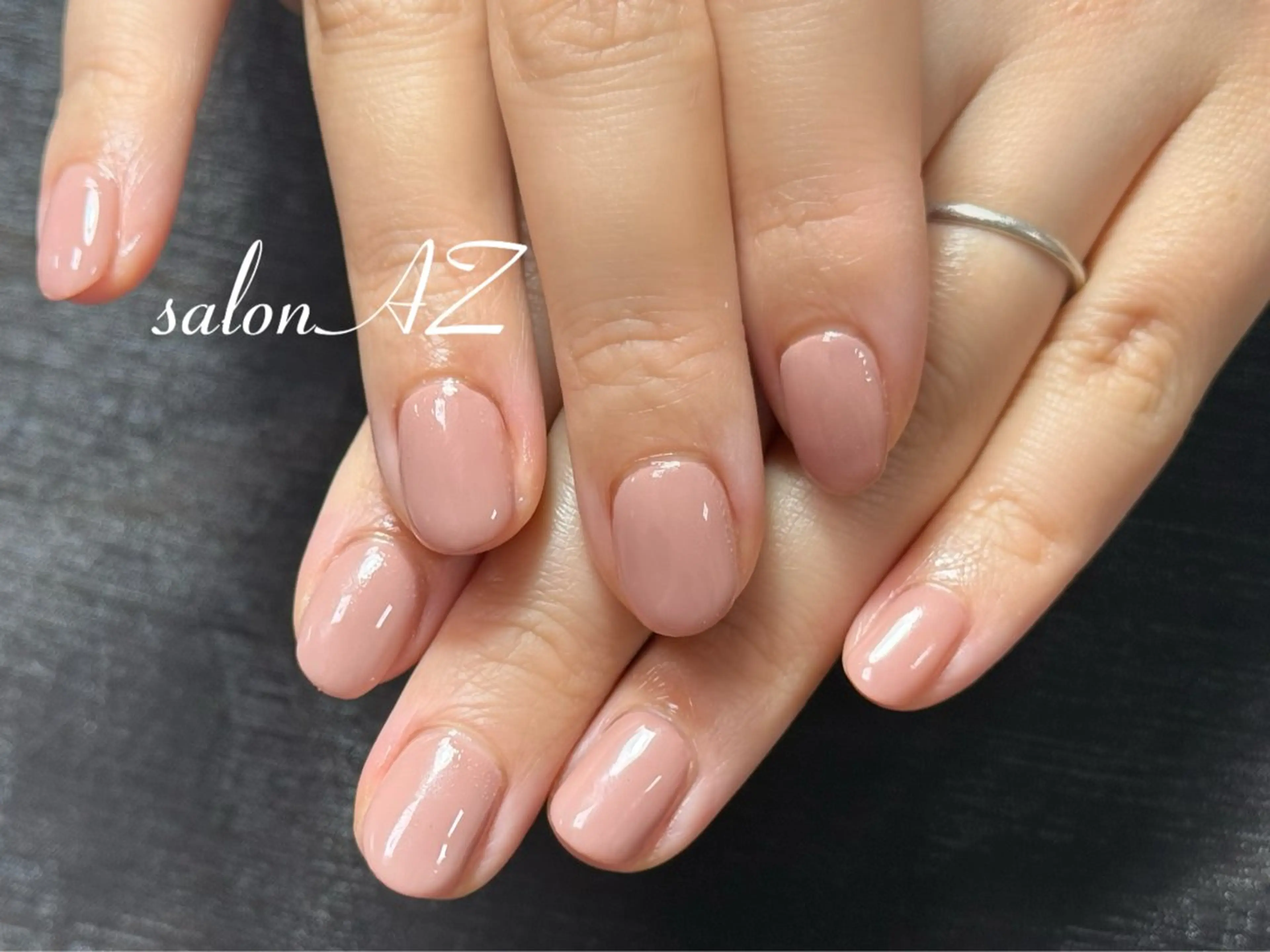 ネイル アートネイル 長さ出し フットネイル フレンチネイル ジェルネイル ハンドネイル Salon  AZ所属・salon AZ jr．ネイリストのネイルデザイン