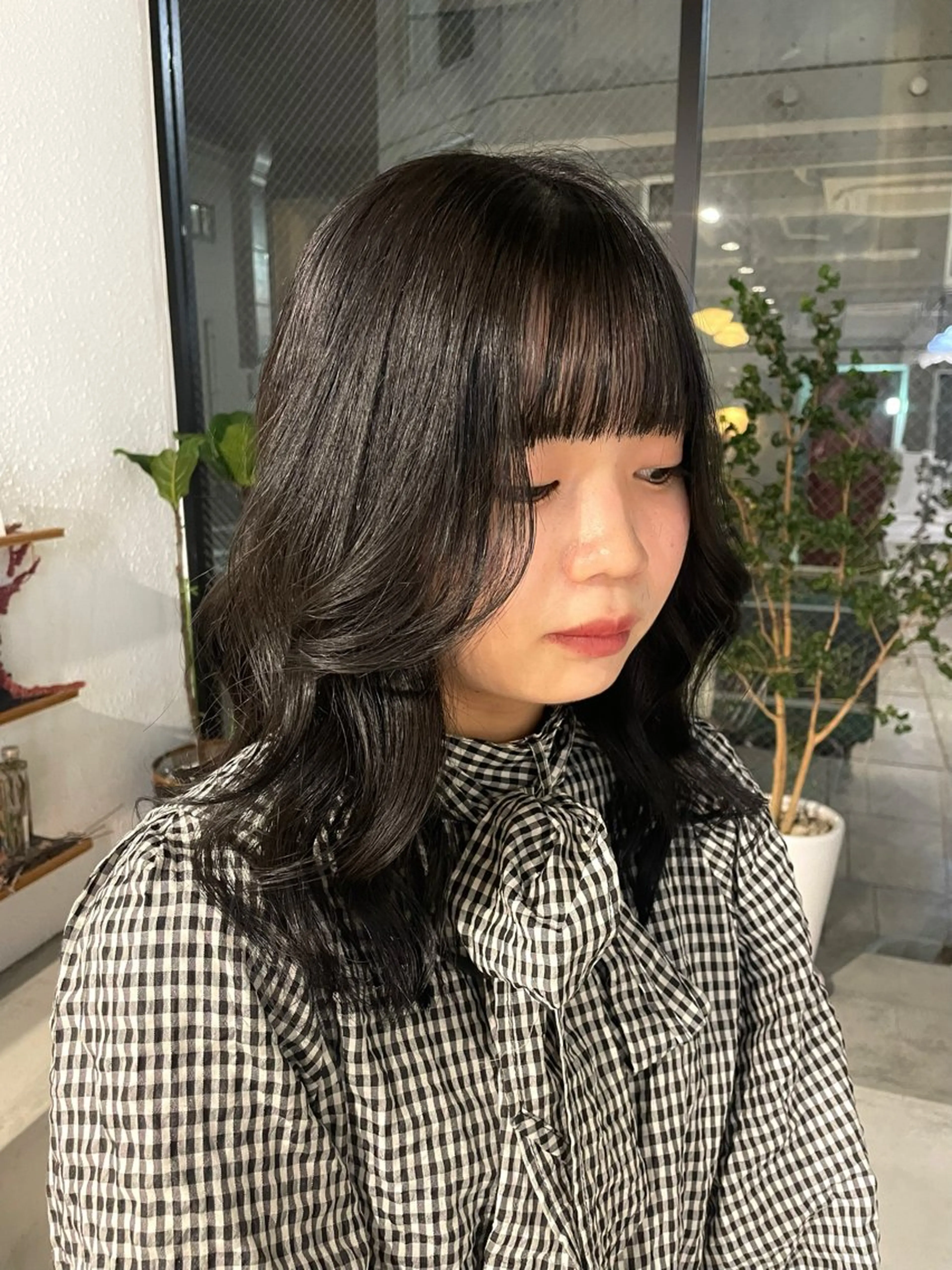 セミロング カラー ユウナ🎀レイヤー/ 暖色カラーのヘアスタイル